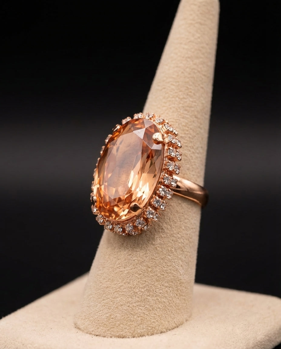 Anello Maxi ovale