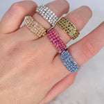 Strass anello fascia