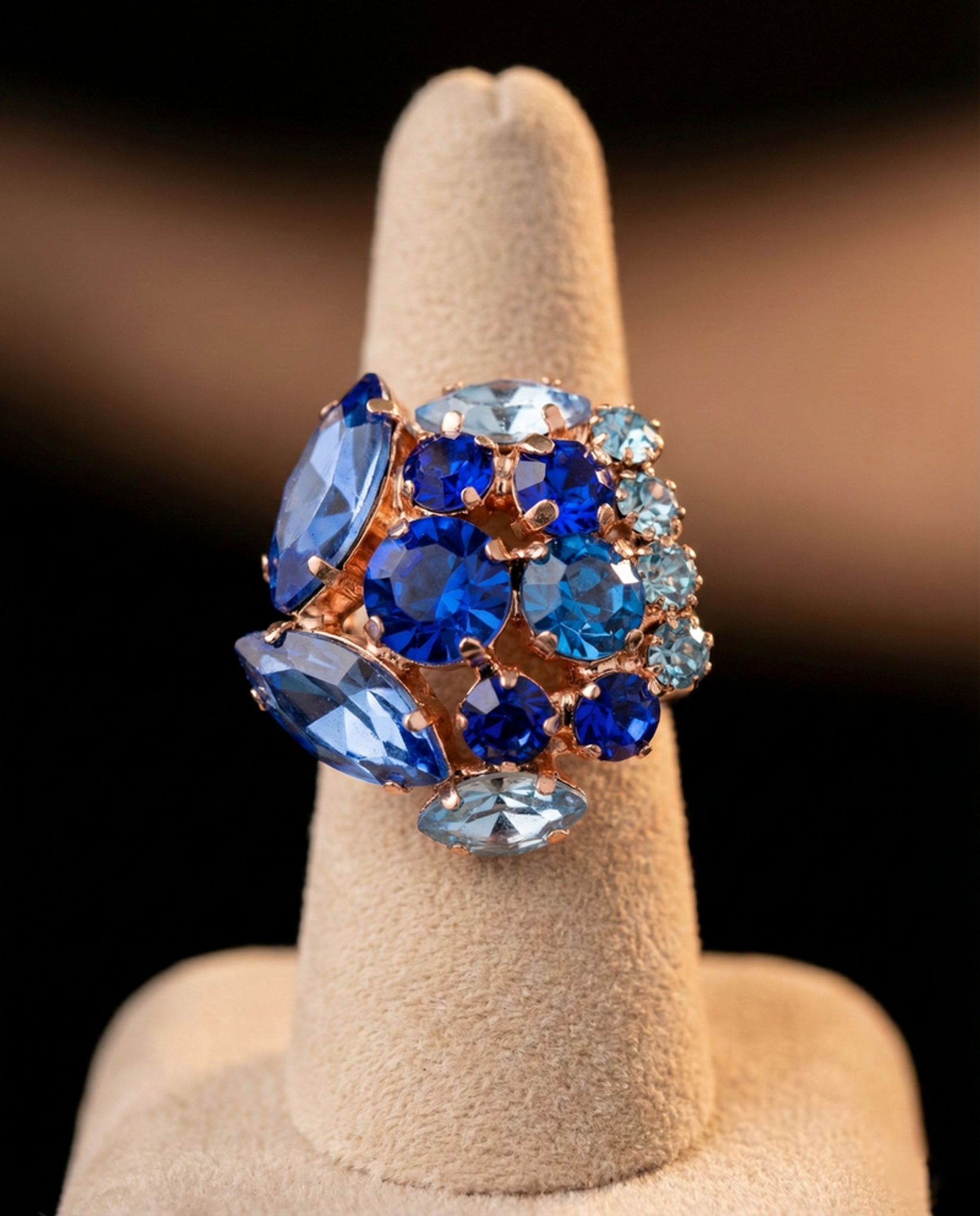 Anello Emme - Oro Rosa - MULTIBLU