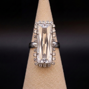 Anello Maxi baguette