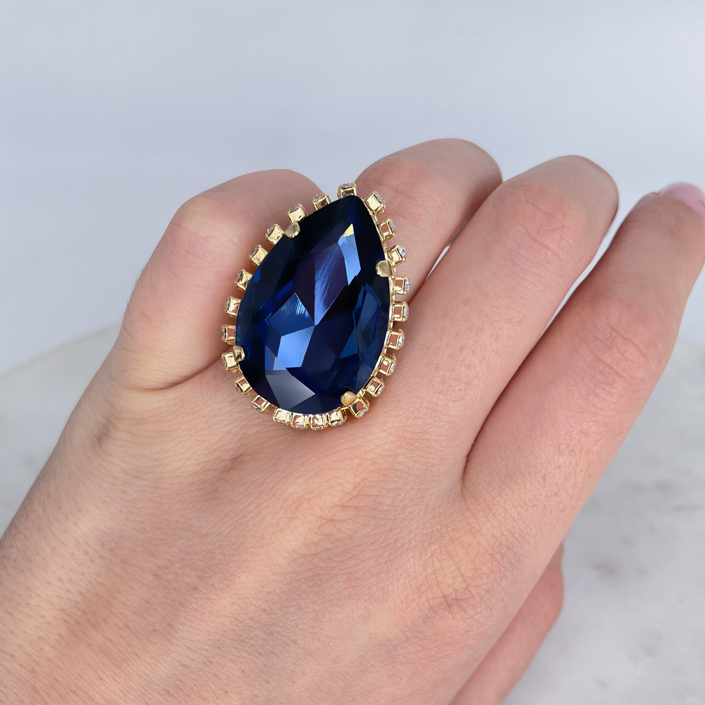 Anello Maxi goccia
