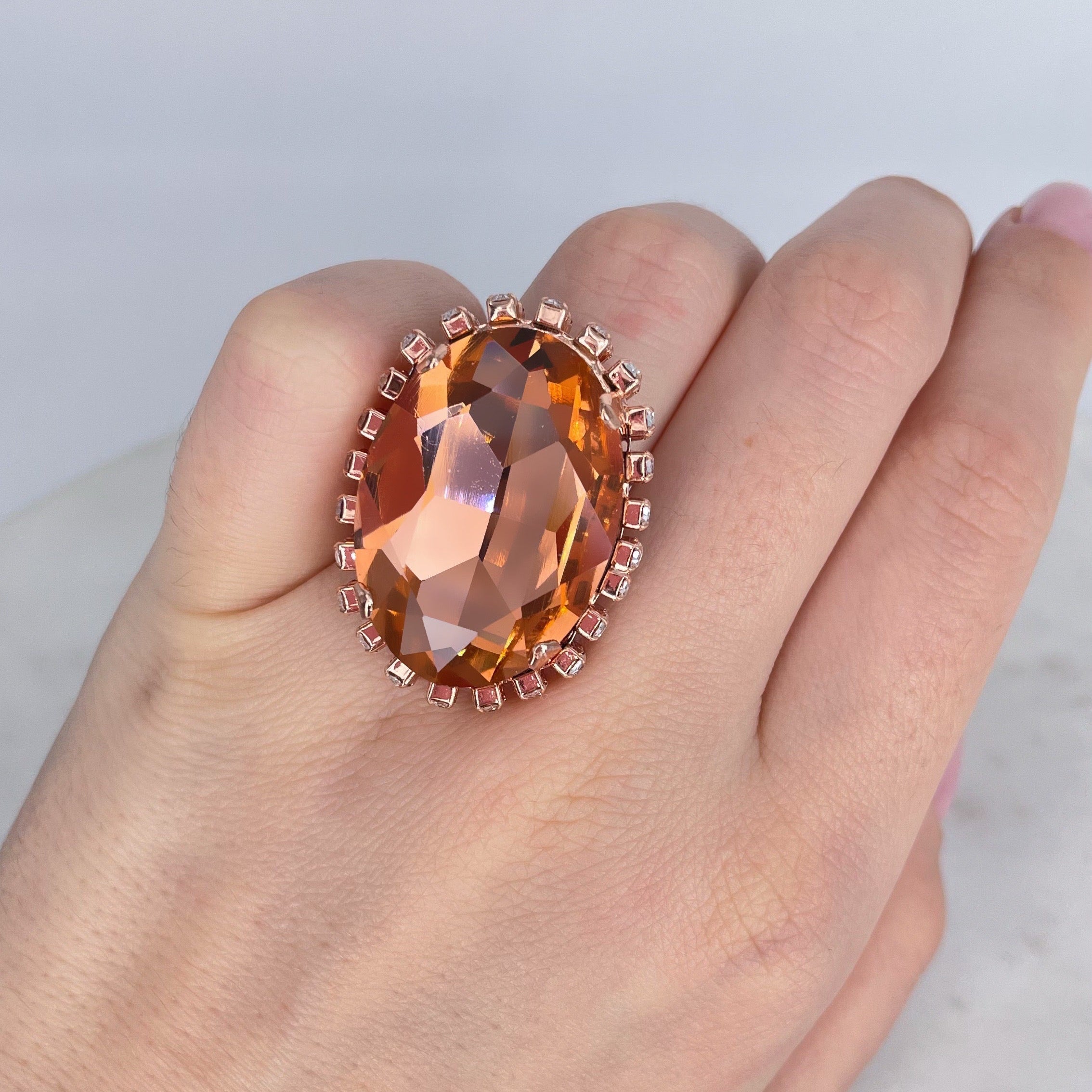 Anello Maxi ovale