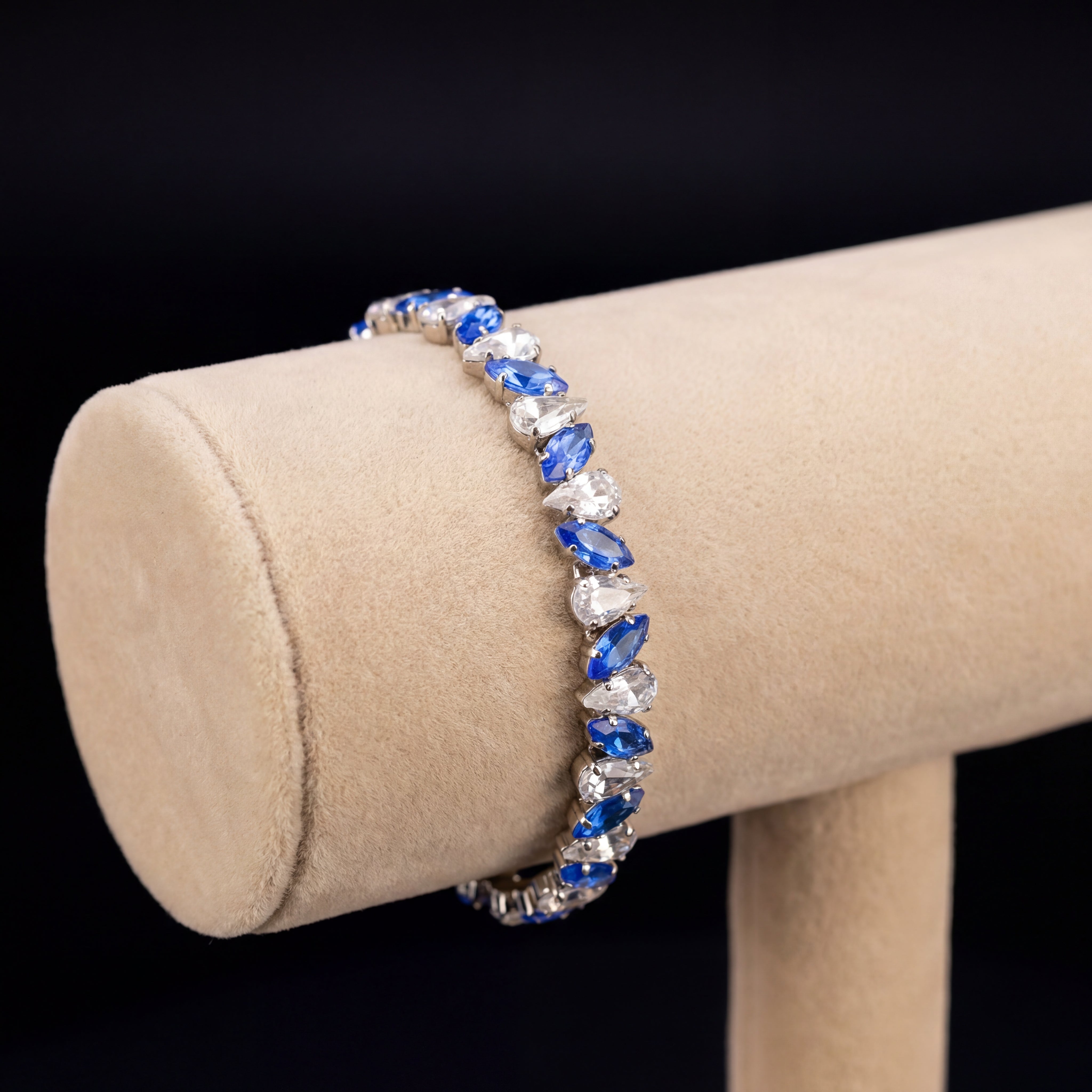 Arathena bracciale - Argento - Crystal Zaffiro