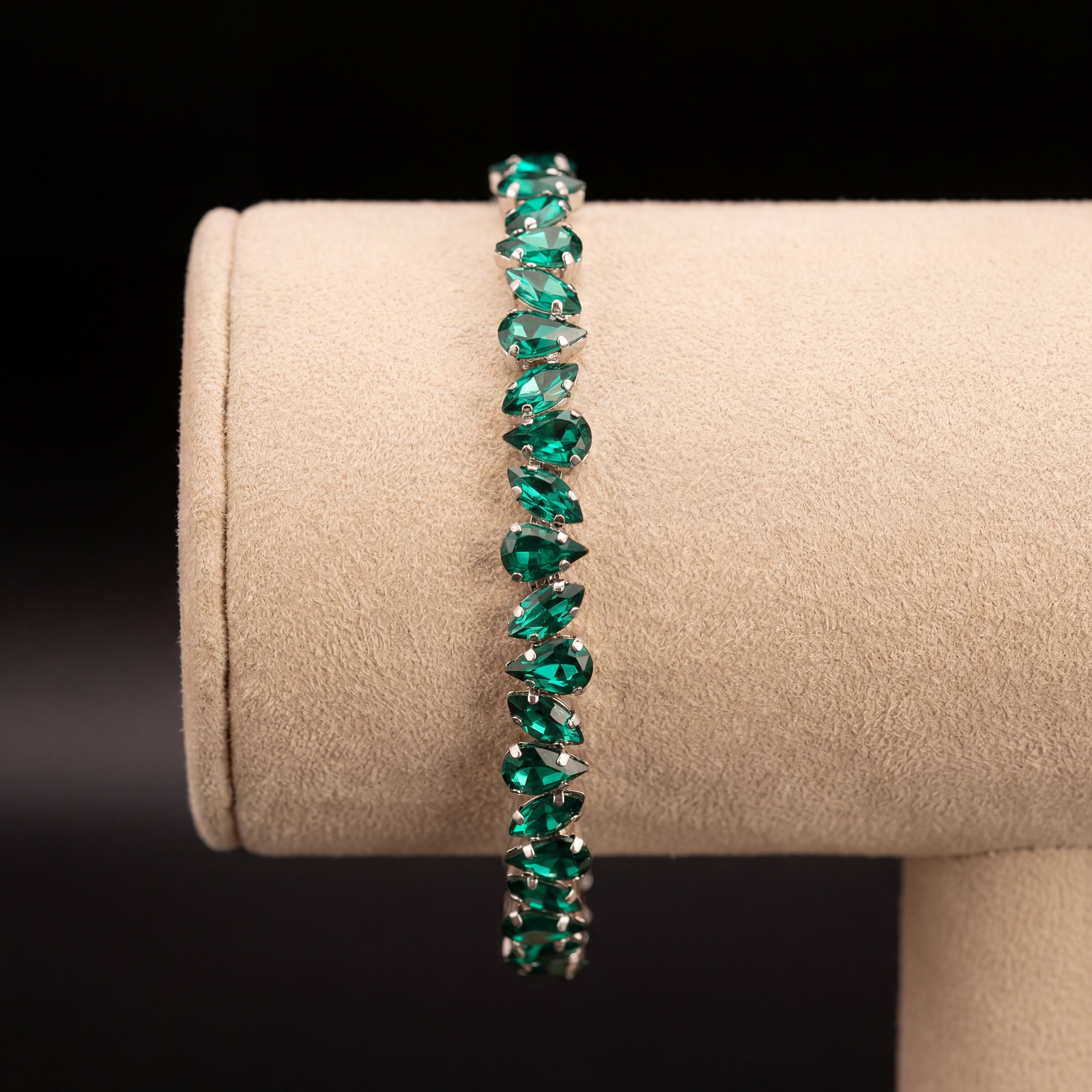 Arathena bracciale - Argento - Verde Smeraldo