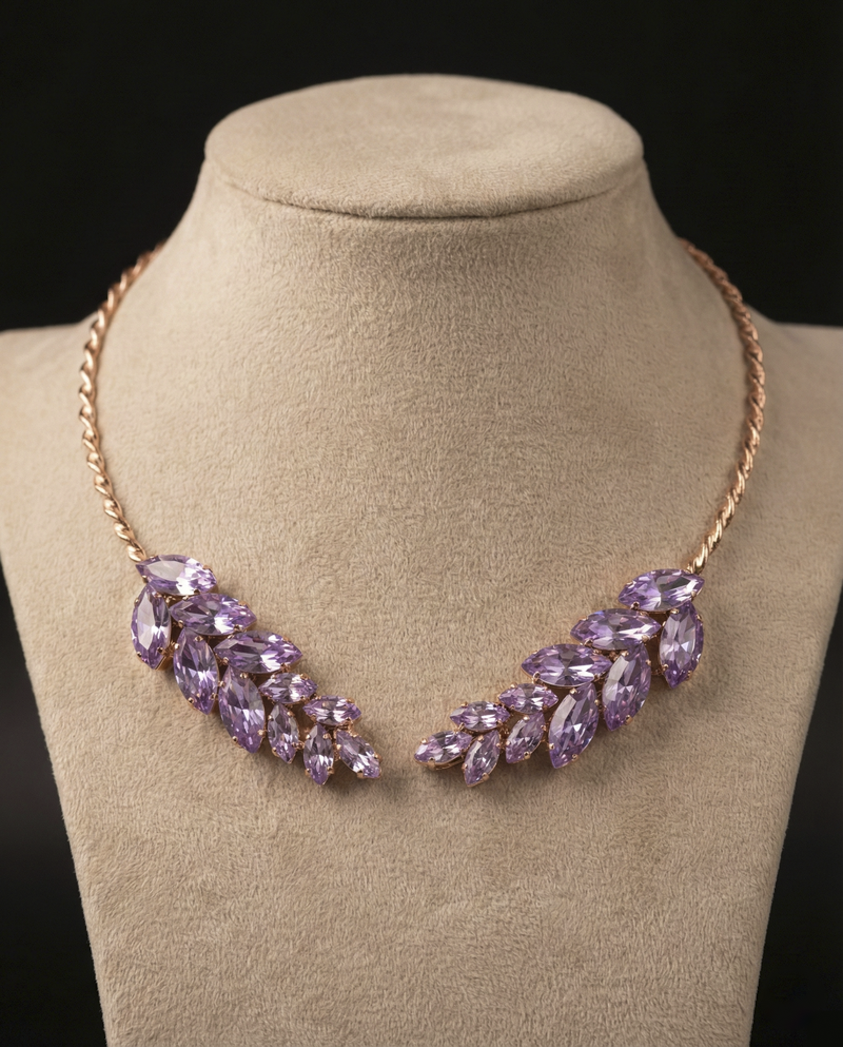 Auris collarino - Oro Rosa - VIOLET