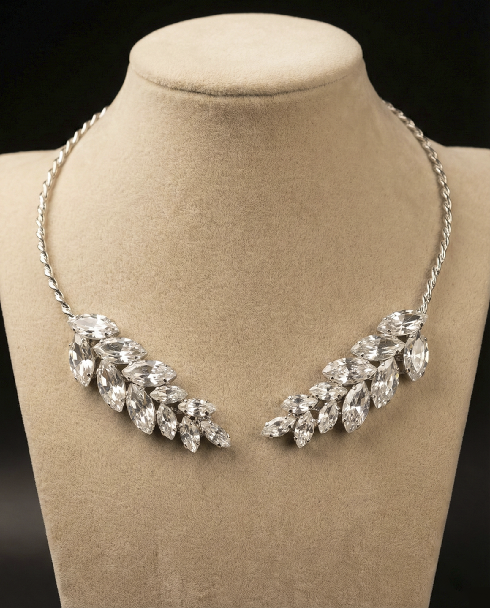 Auris collarino - Silver - CRYSTAL