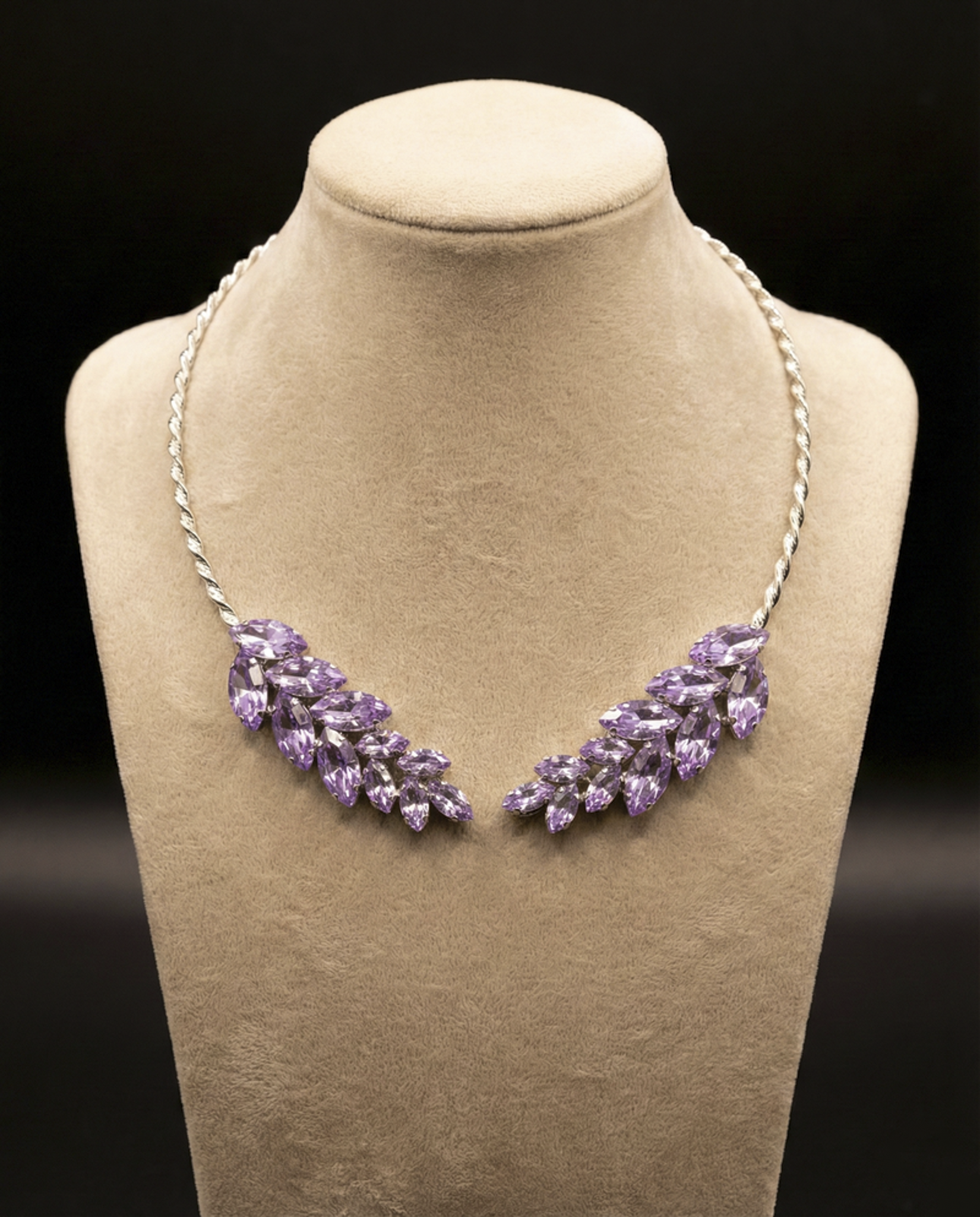 Auris collarino - Silver - VIOLET