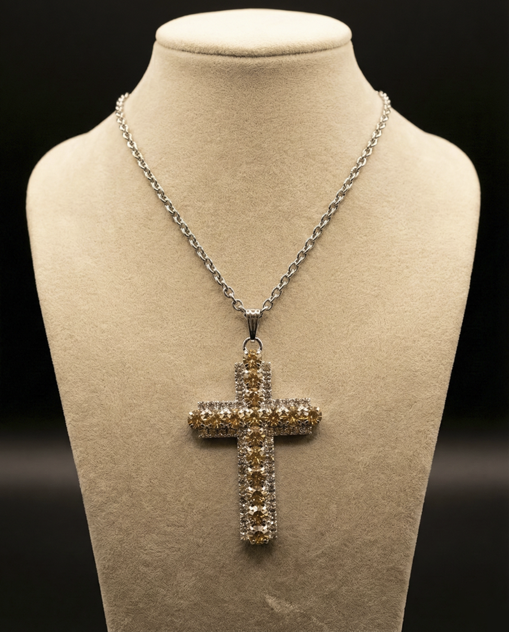 Croce strass - Silver - GOLD
