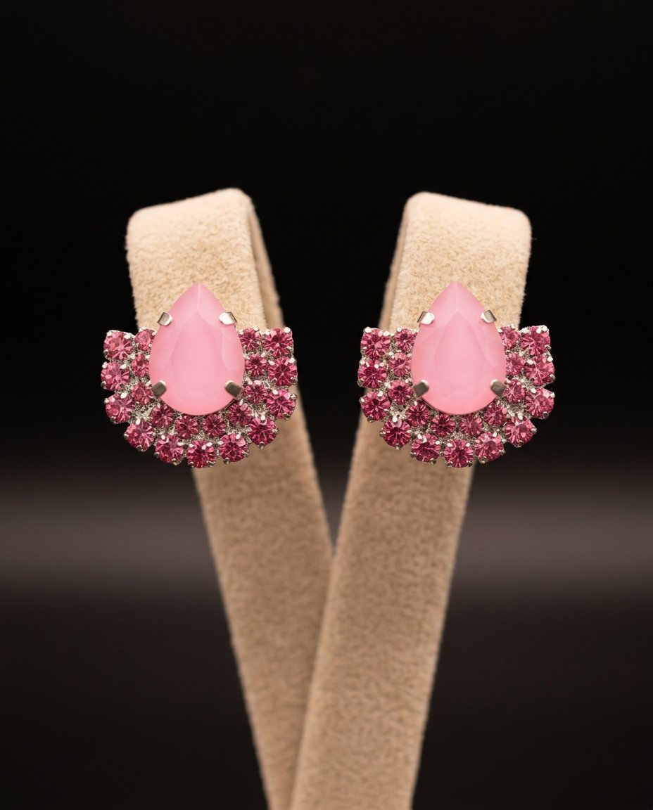 Eira orecchini ARGENTO ROSA ROSA OPACO
