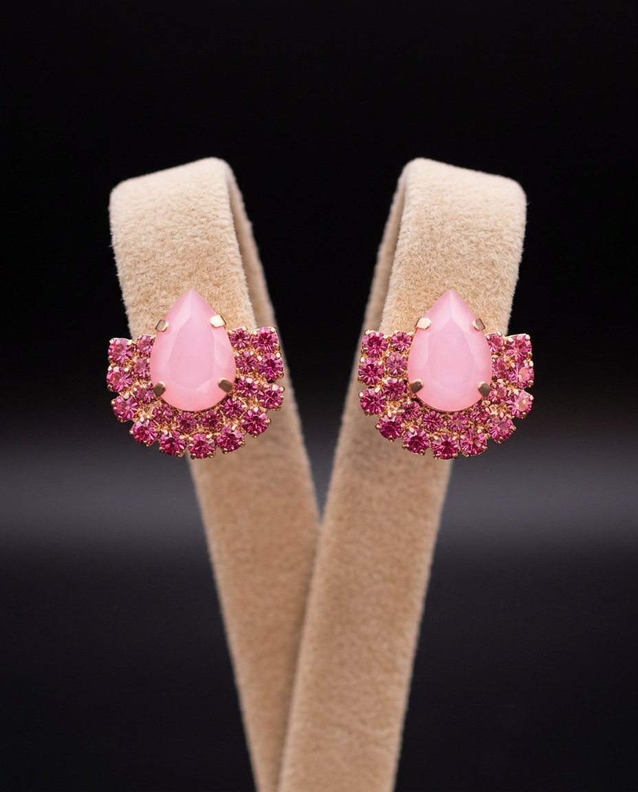 Eira orecchini ORO ROSA ROSA ROSA OPACO