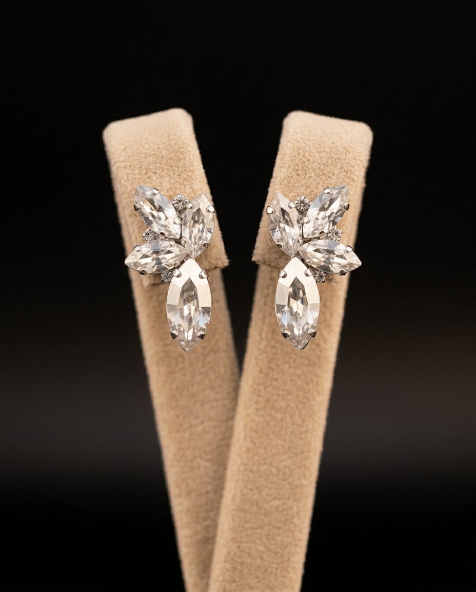 Elisia orecchini ARGENTO CRYSTAL