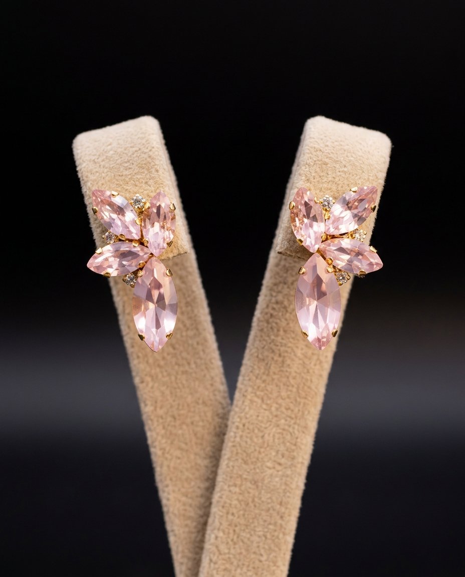 Elisia orecchini ORO GIALLO ROSA CHIARO