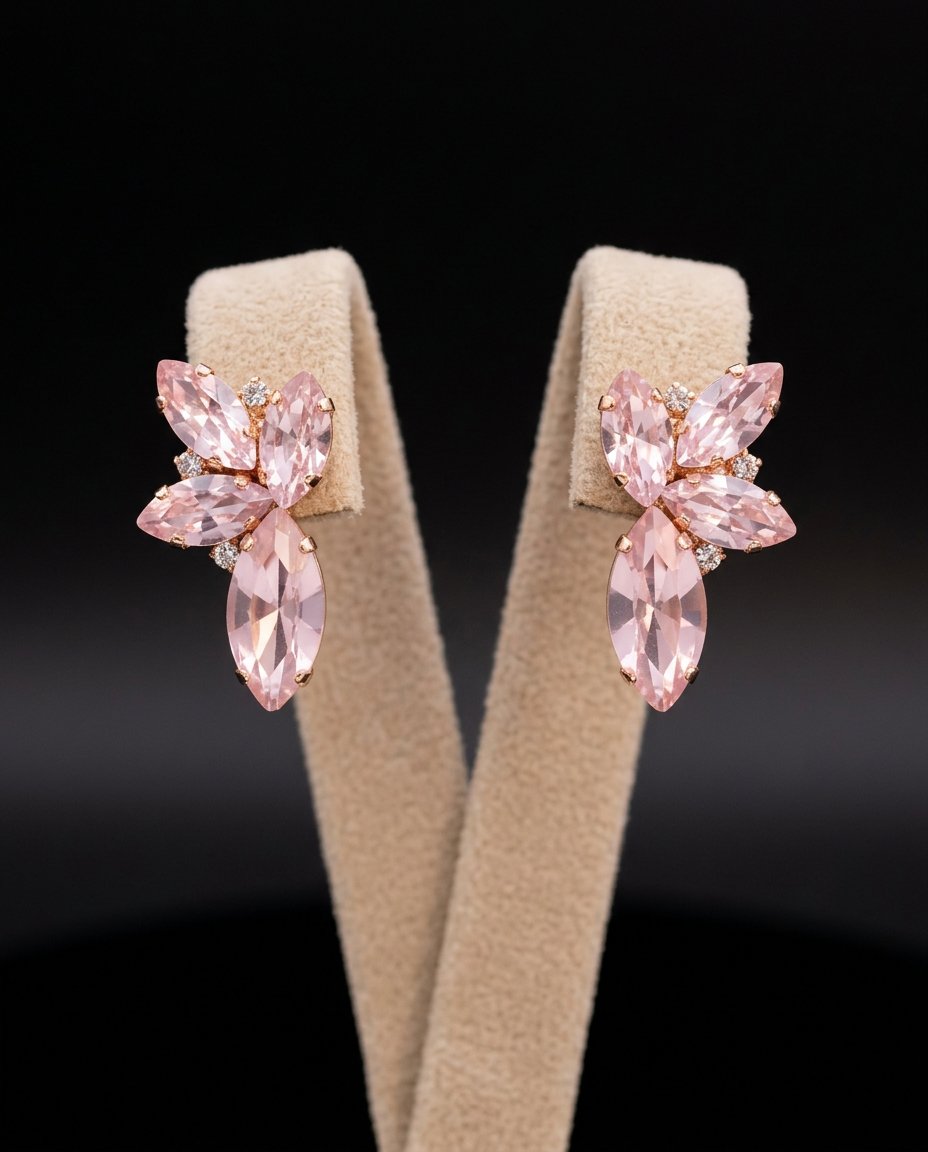 Elisia orecchini ORO ROSA ROSA CHIARO