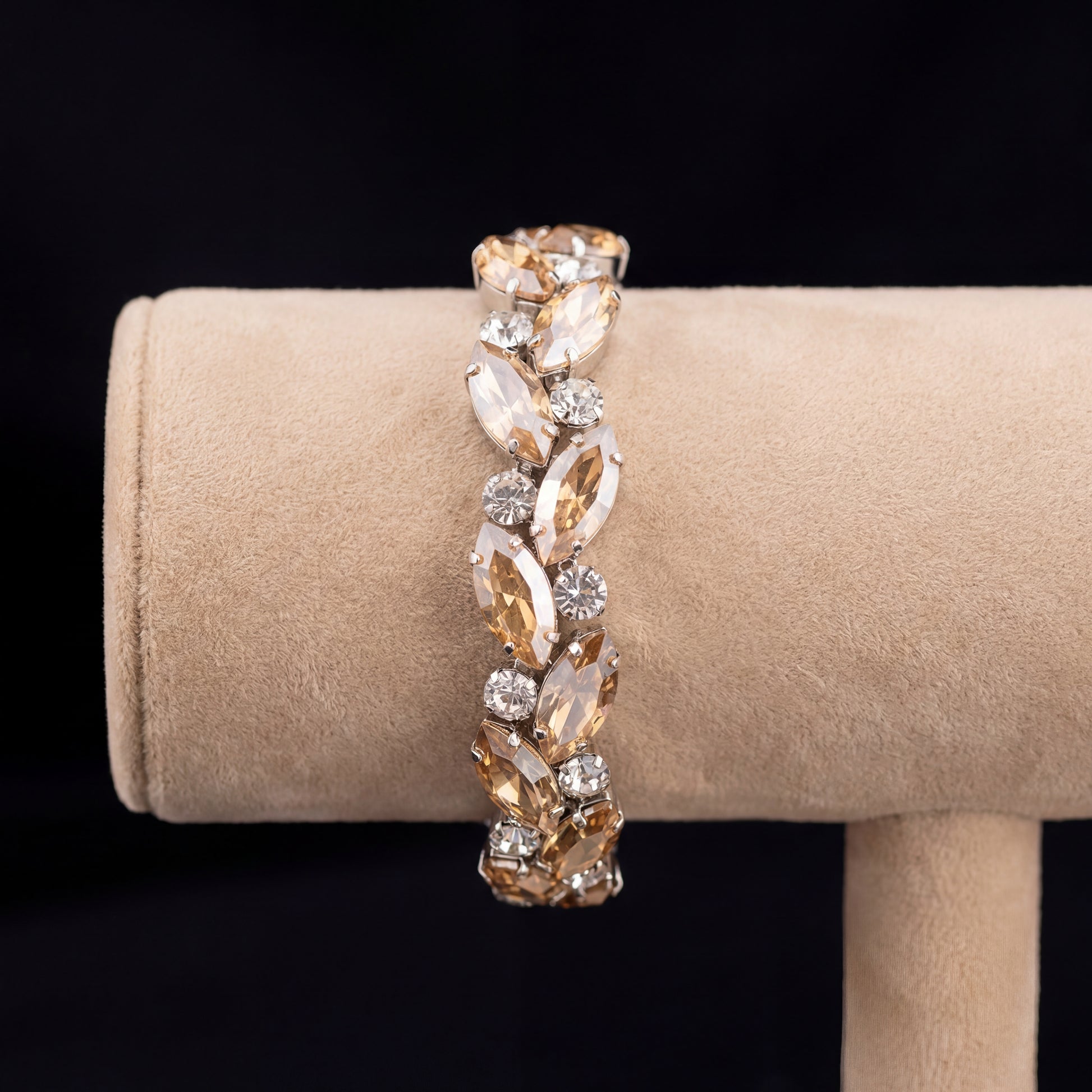 Elysia bracciale - Argento - Crystal Gold