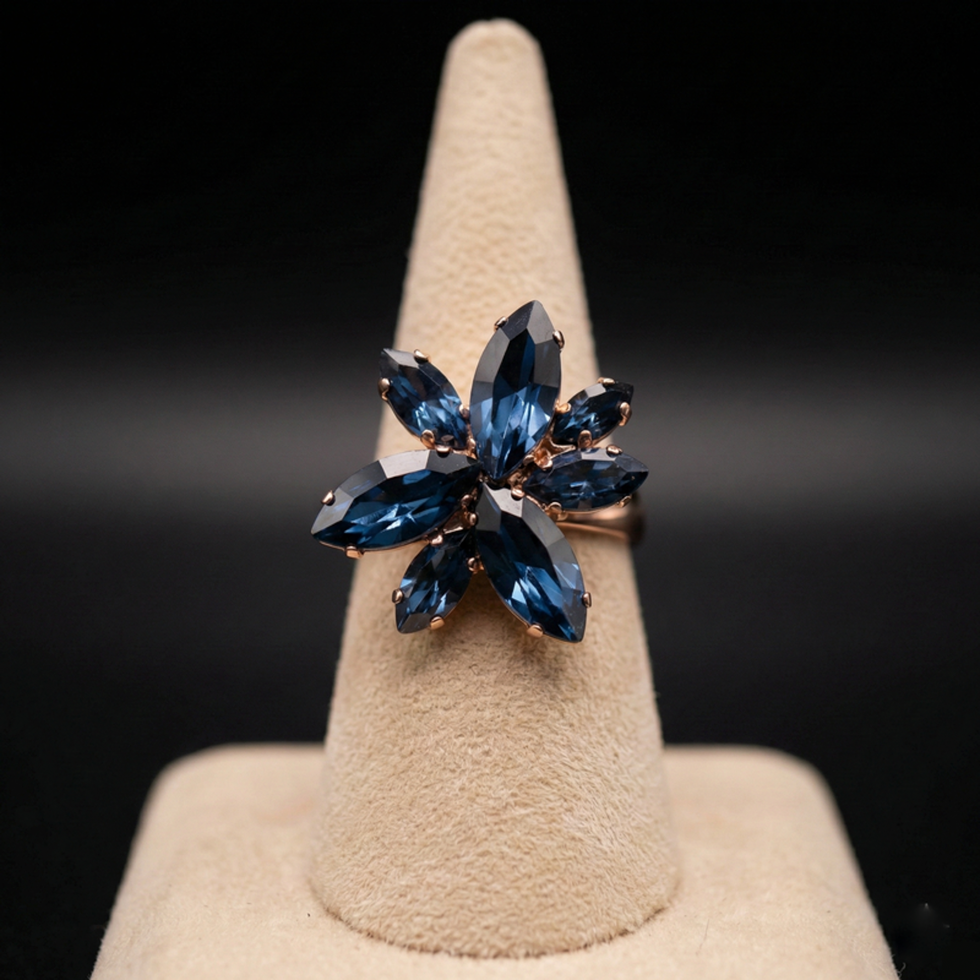 Flos anello - Oro Rosa - BLU MONTANA