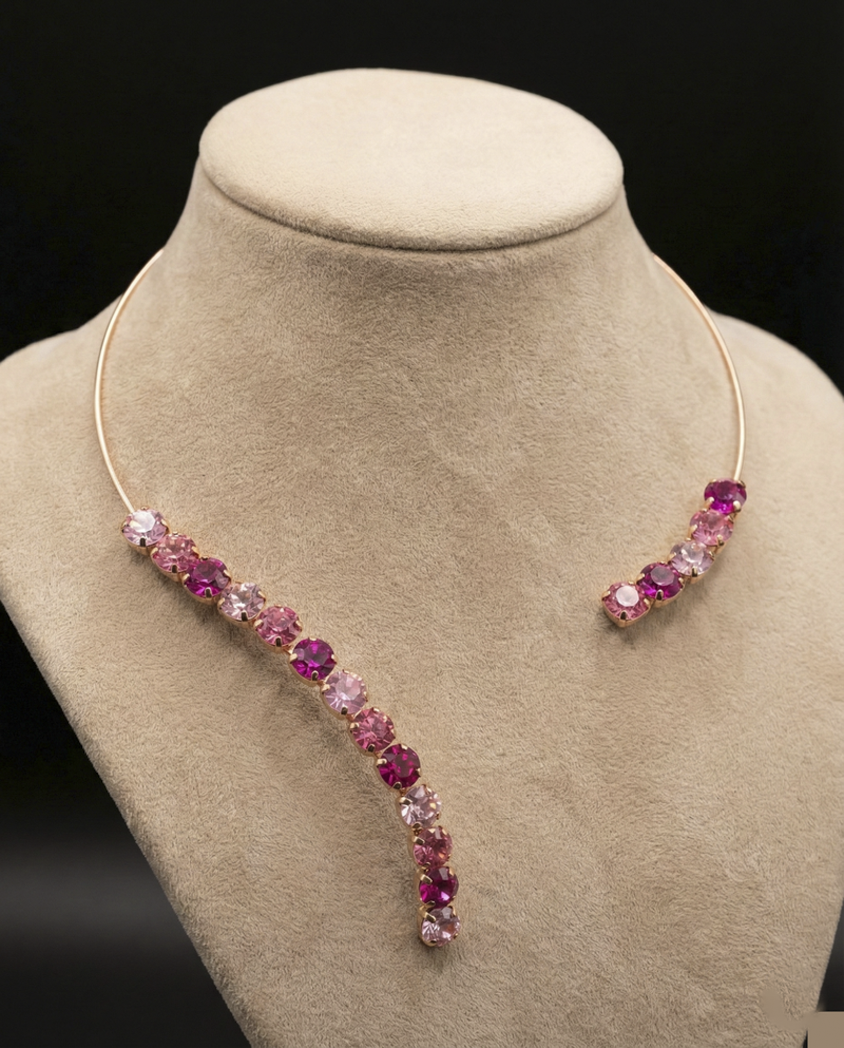 Freya collarino - Oro Rosa - Base
