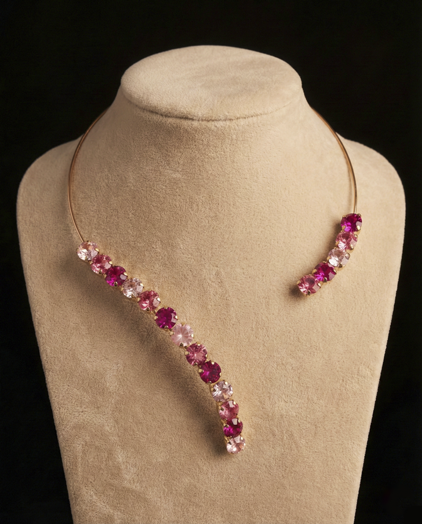 Freya collarino - Oro Rosa - MULTIROSA