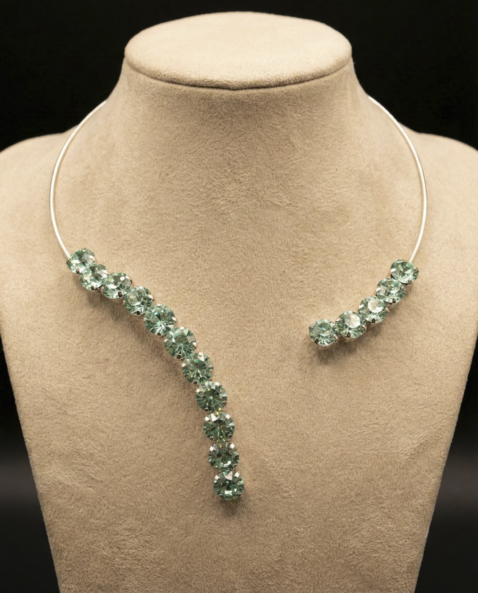Freya collarino - Silver - CRISOLITE