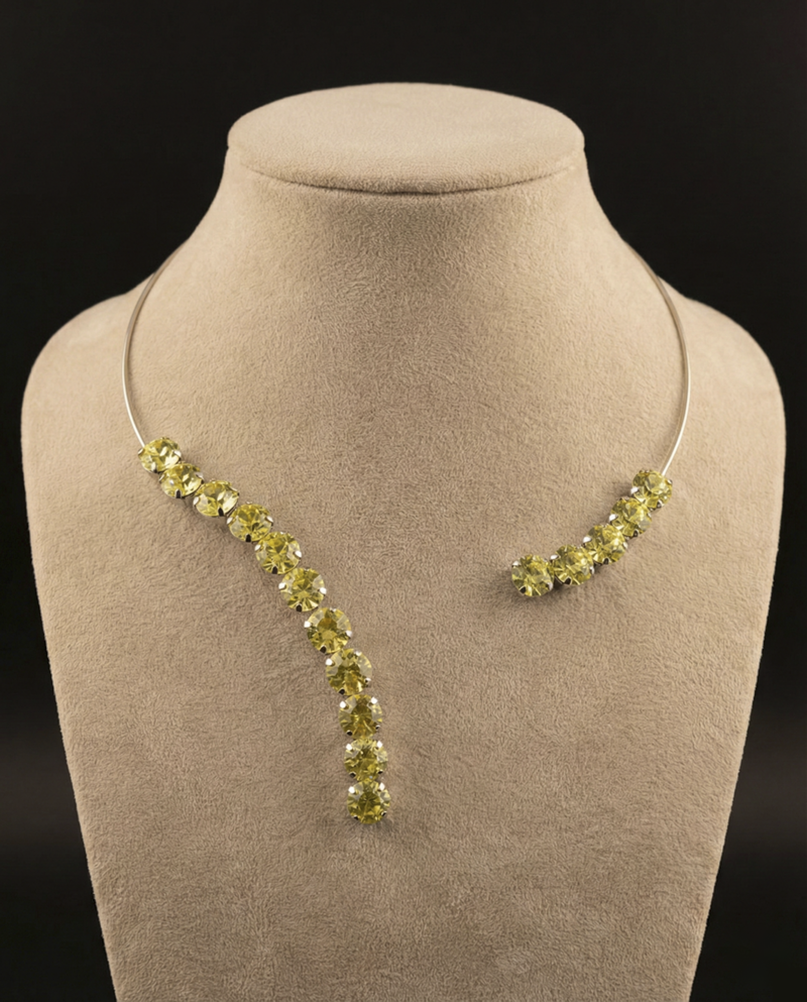 Freya collarino - Silver - GIALLO