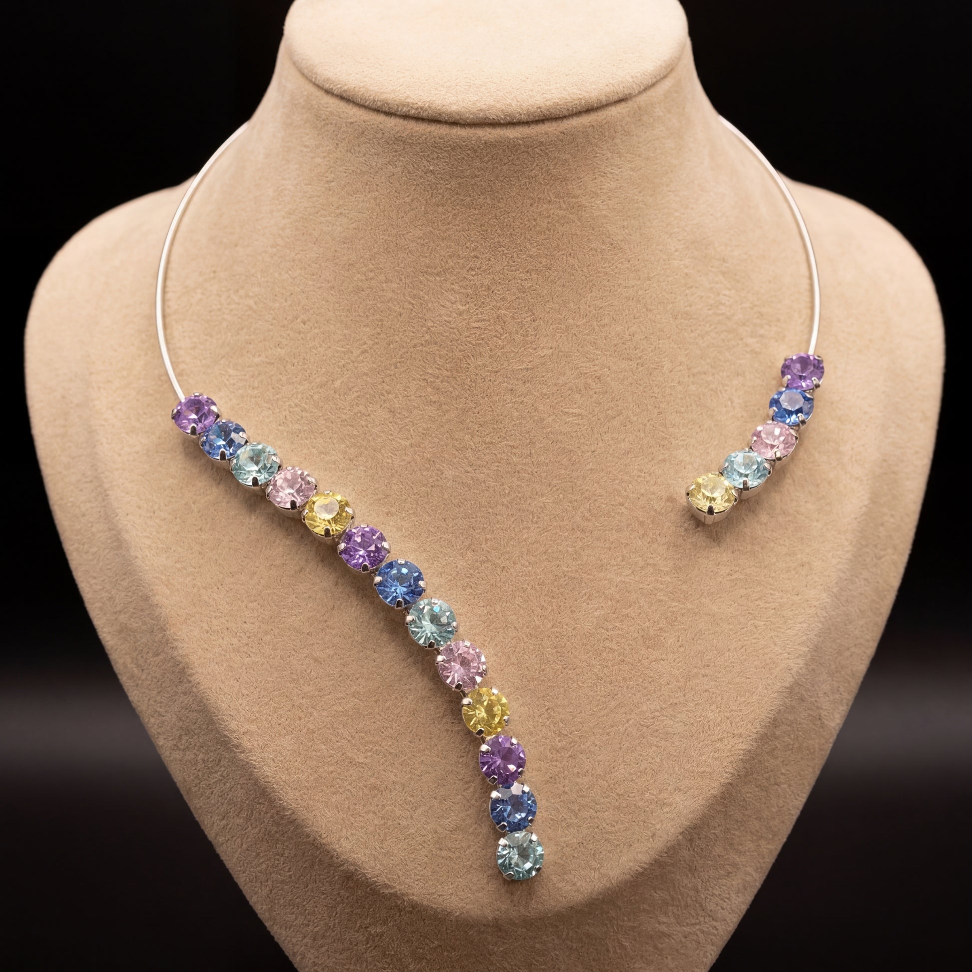 Freya collarino - Argento - MULTICOLOR
