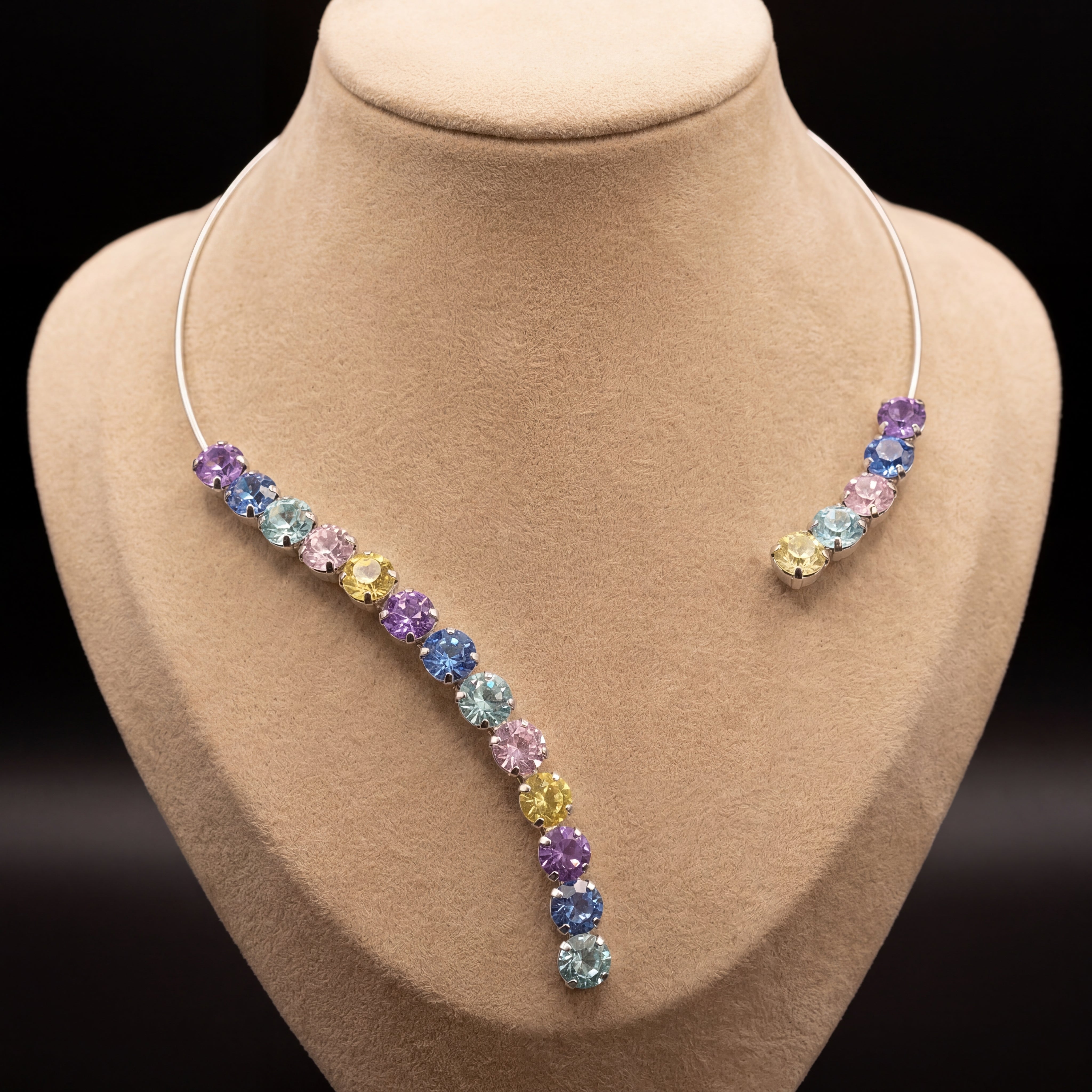 Freya collarino - Argento - MULTICOLOR