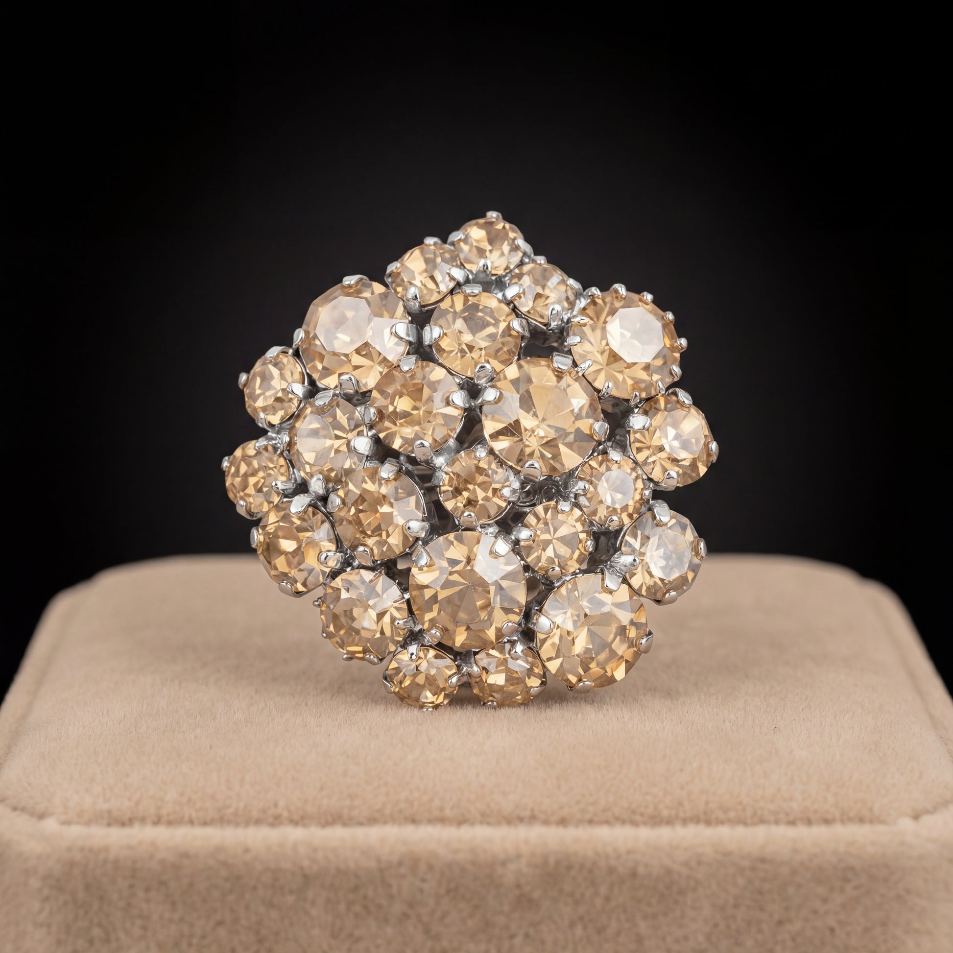 Freya spilla - Argento - Gold