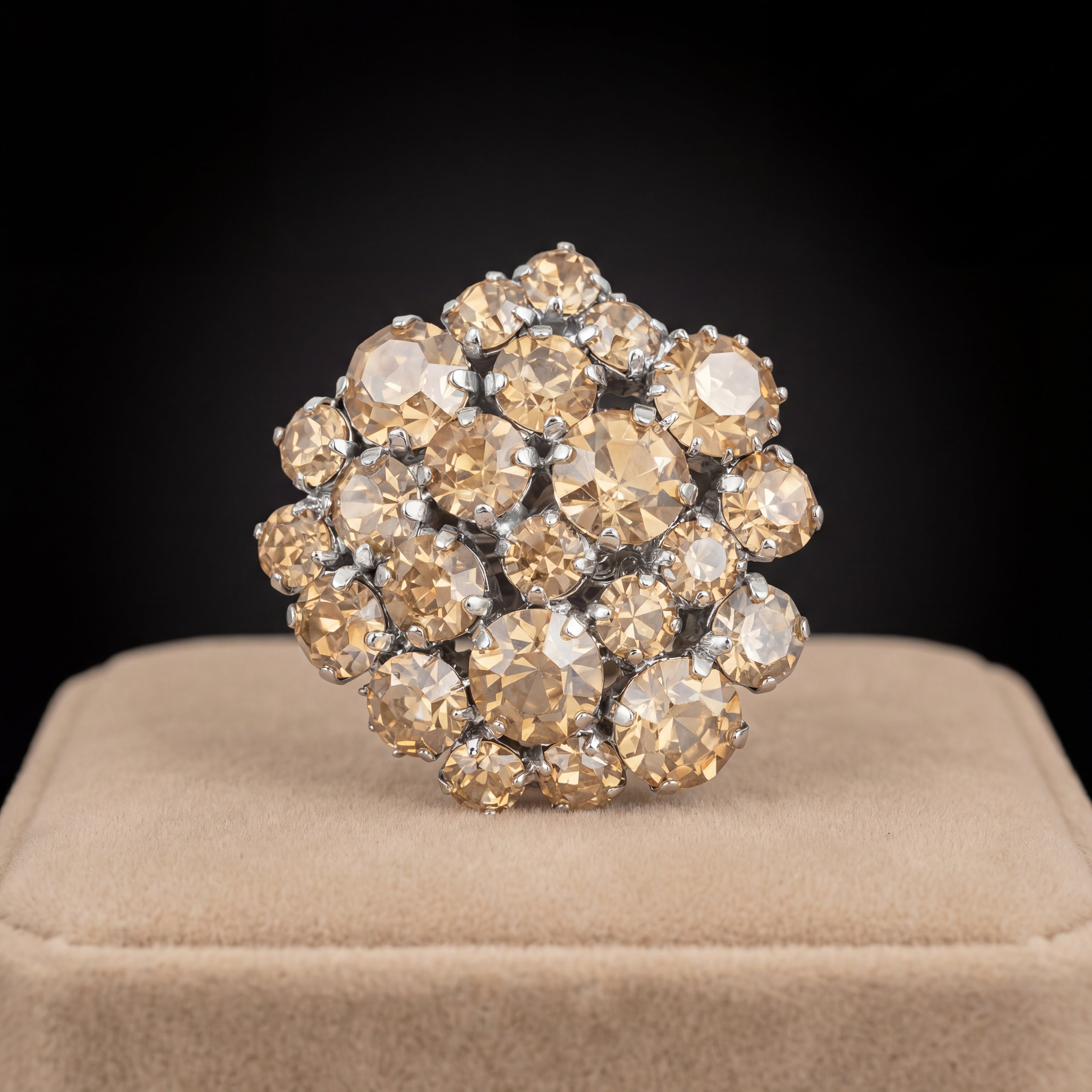 Freya spilla - Argento - Gold