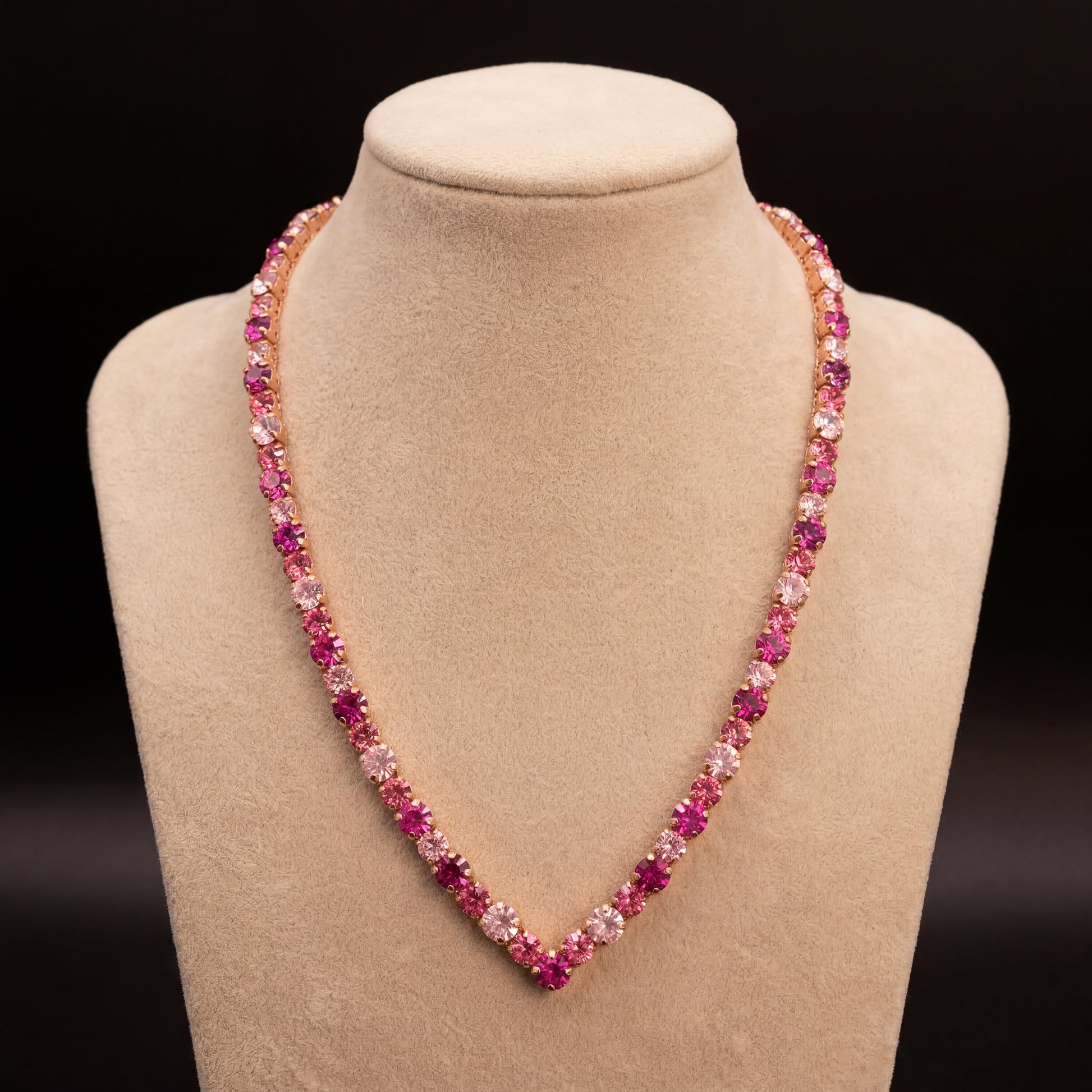Ikra collana - Oro Rosa - MULTIROSA