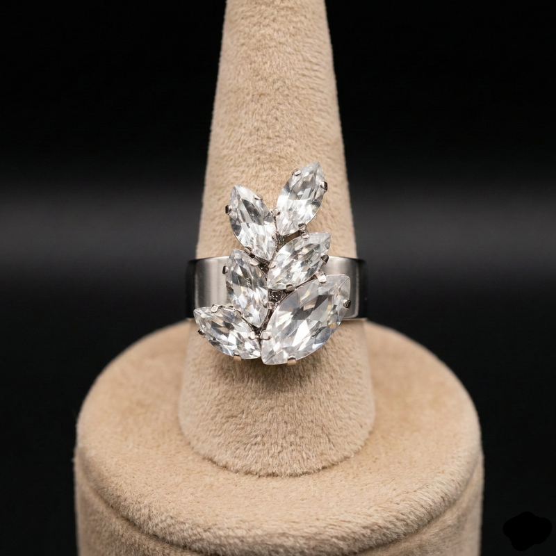 Inari anello Silver CRYSTAL