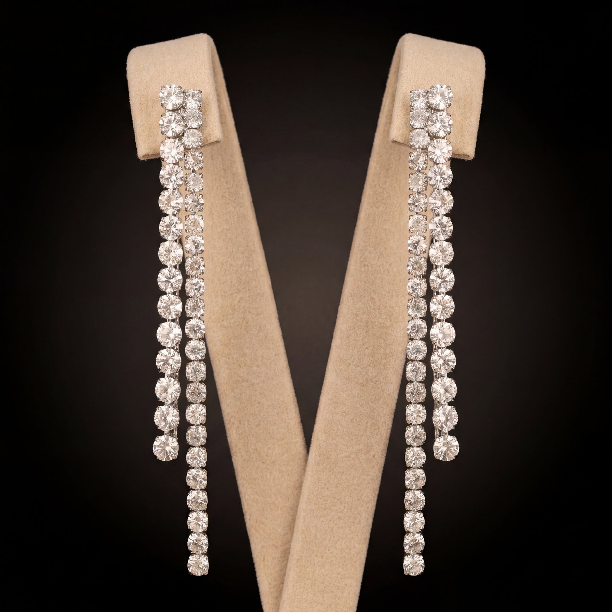 Kleos orecchini - Argento - Crystal