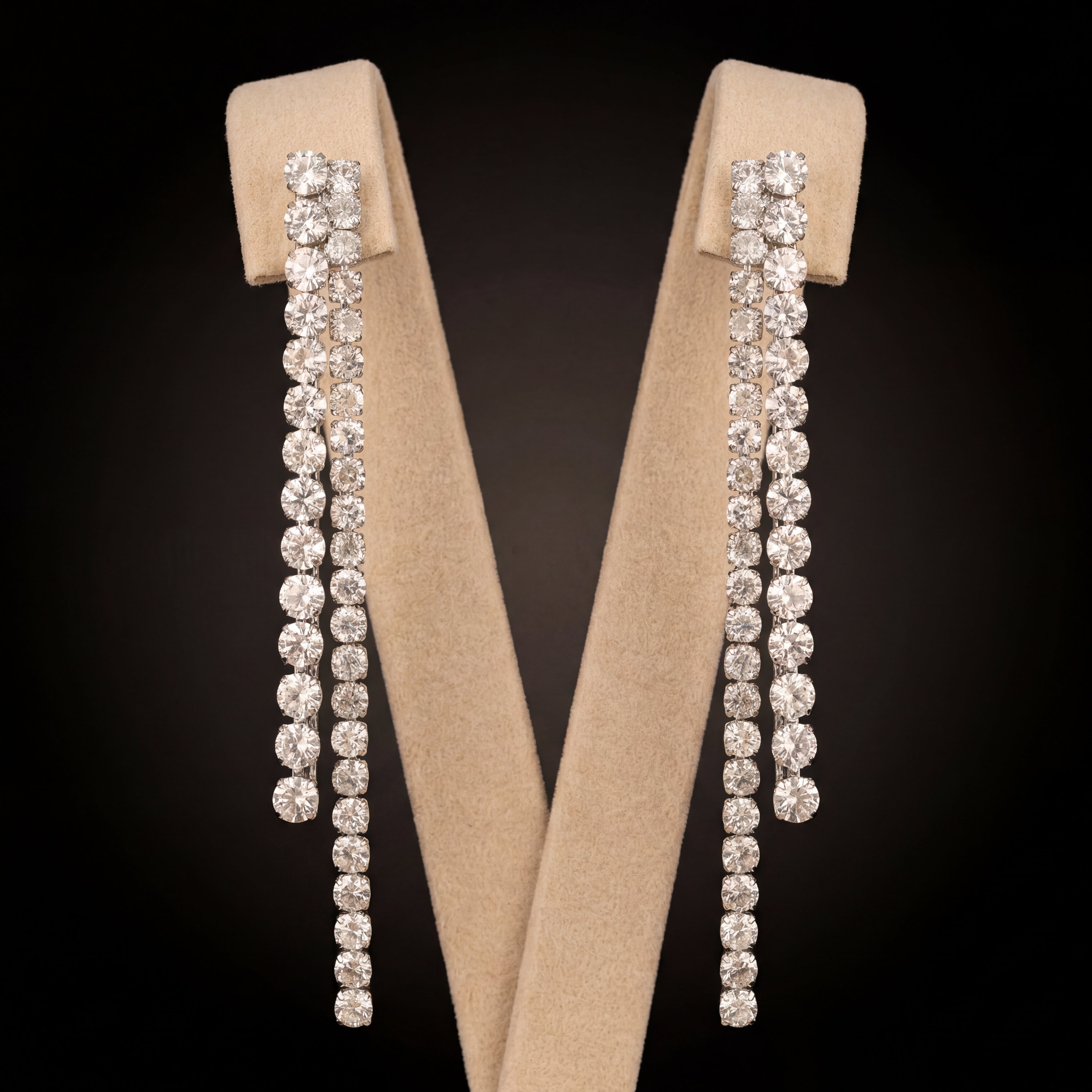 Kleos orecchini - Argento - Crystal