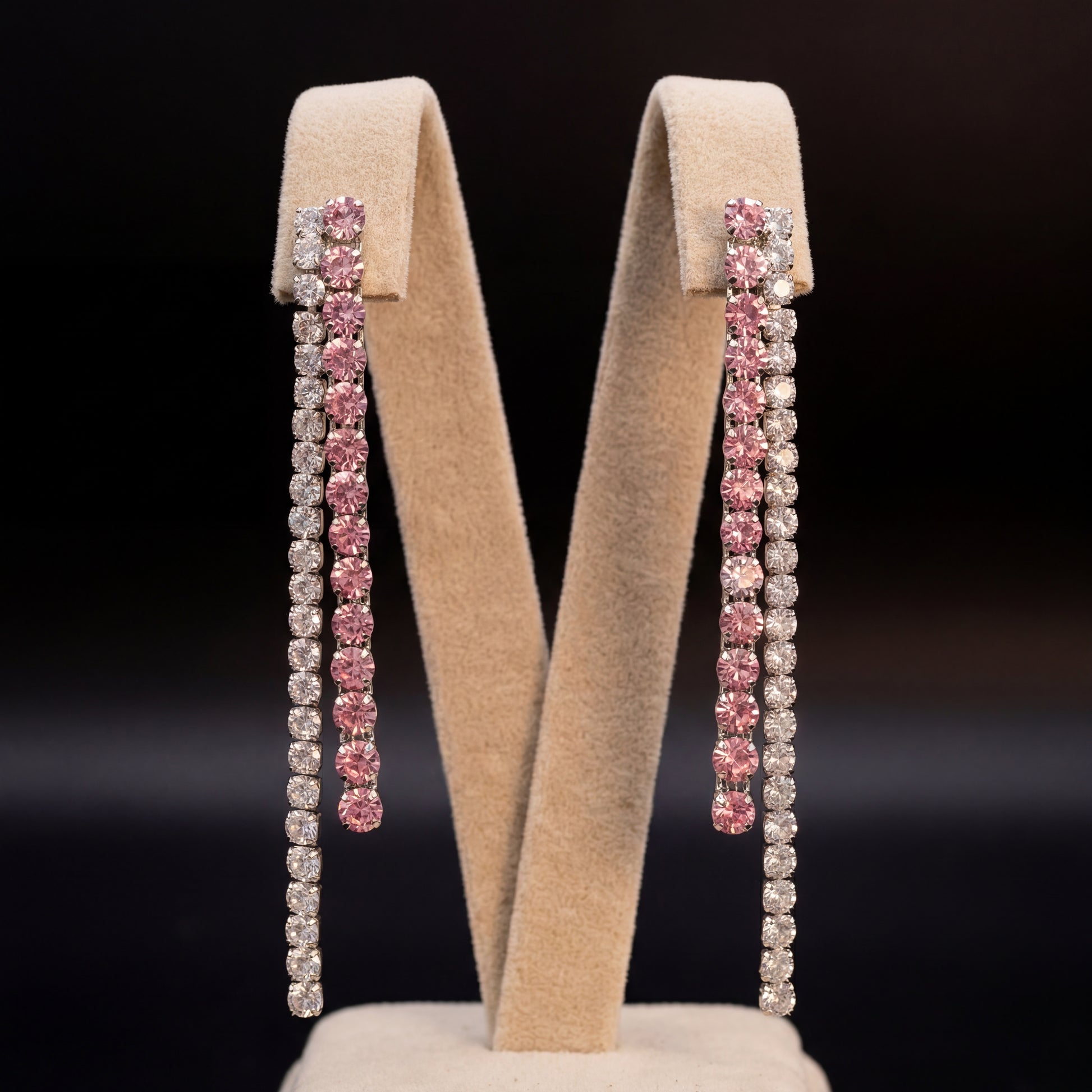 Kleos orecchini - Argento - Rosa