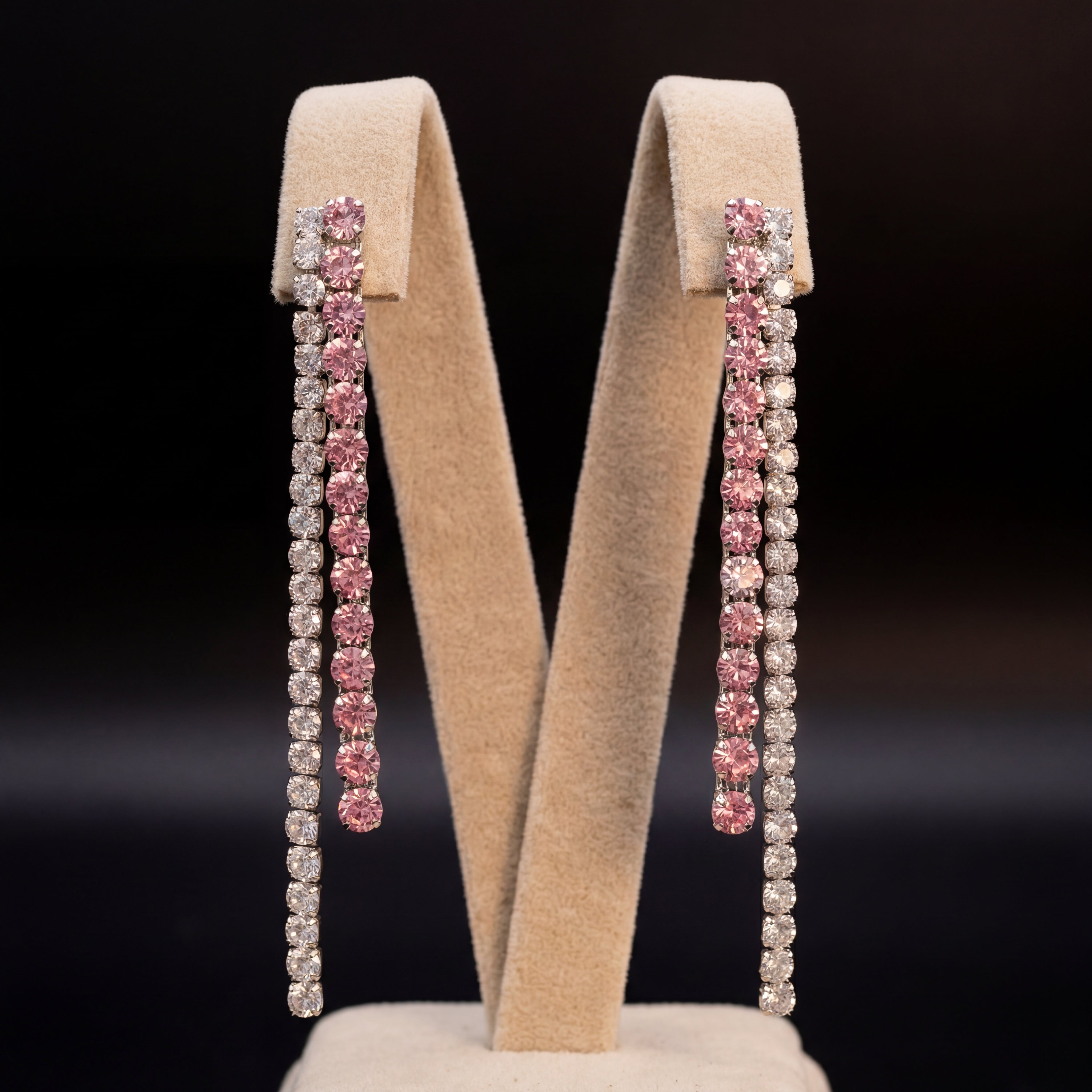 Kleos orecchini - Argento - Rosa