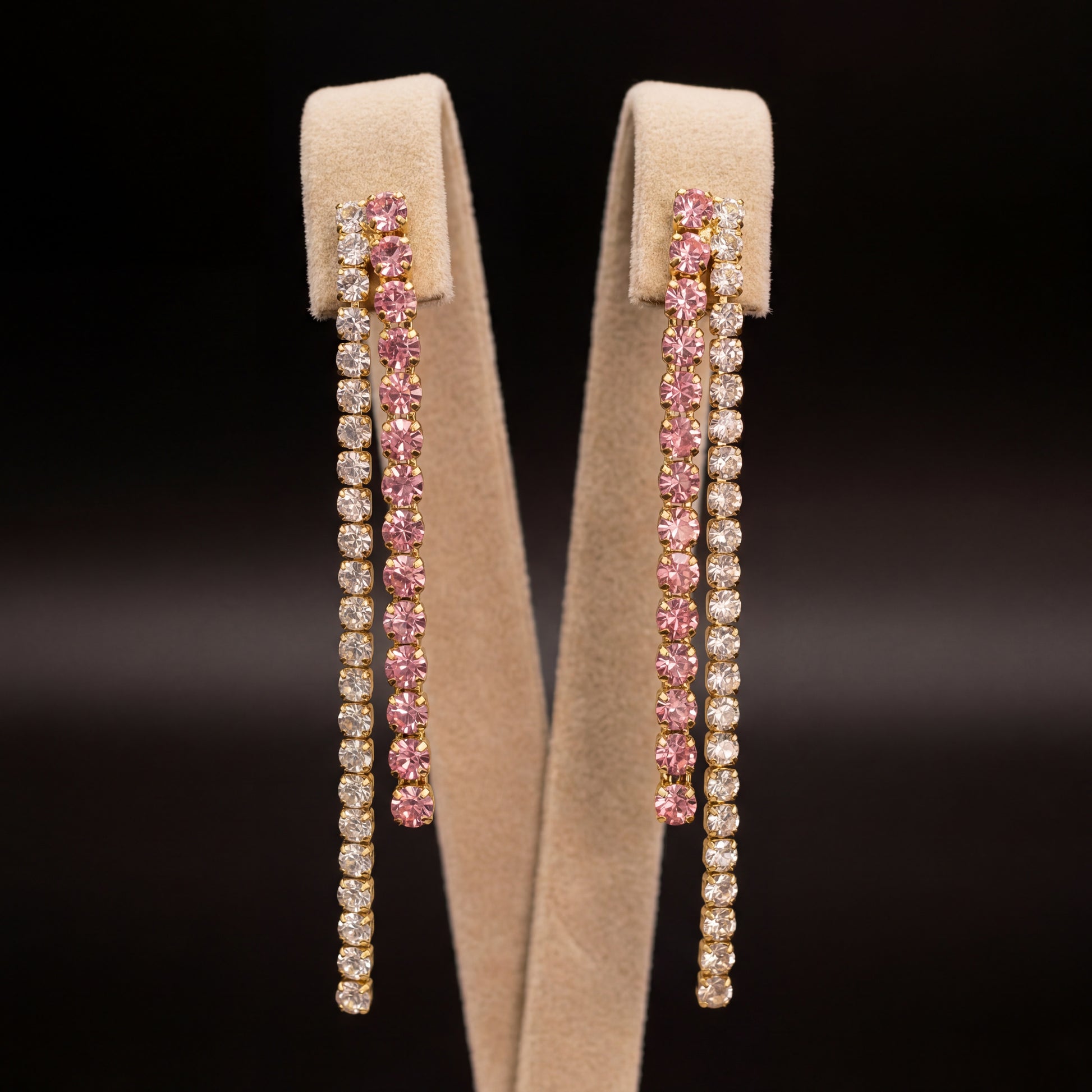 Kleos orecchini - Oro Giallo - Rosa