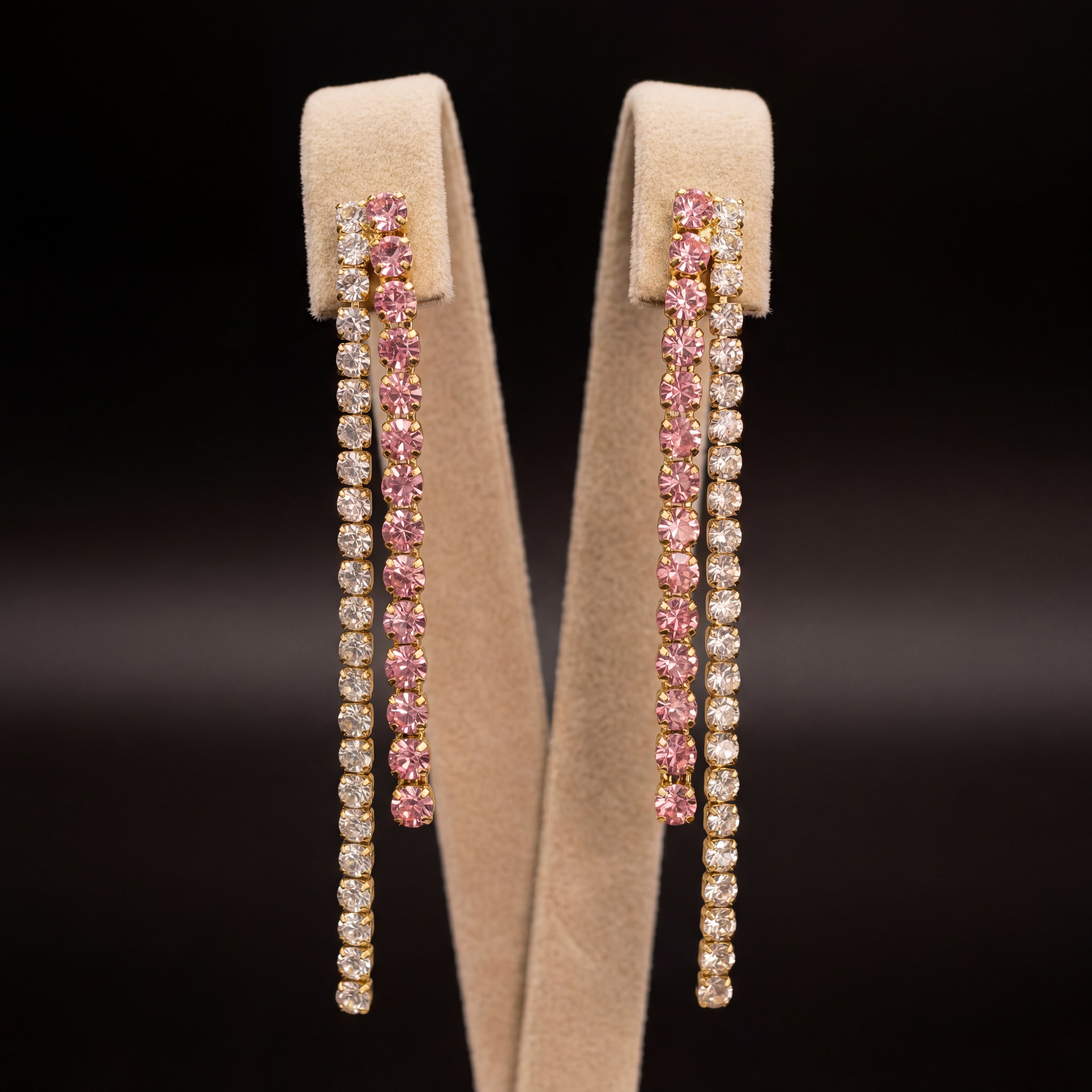 Kleos orecchini - Oro Giallo - Rosa