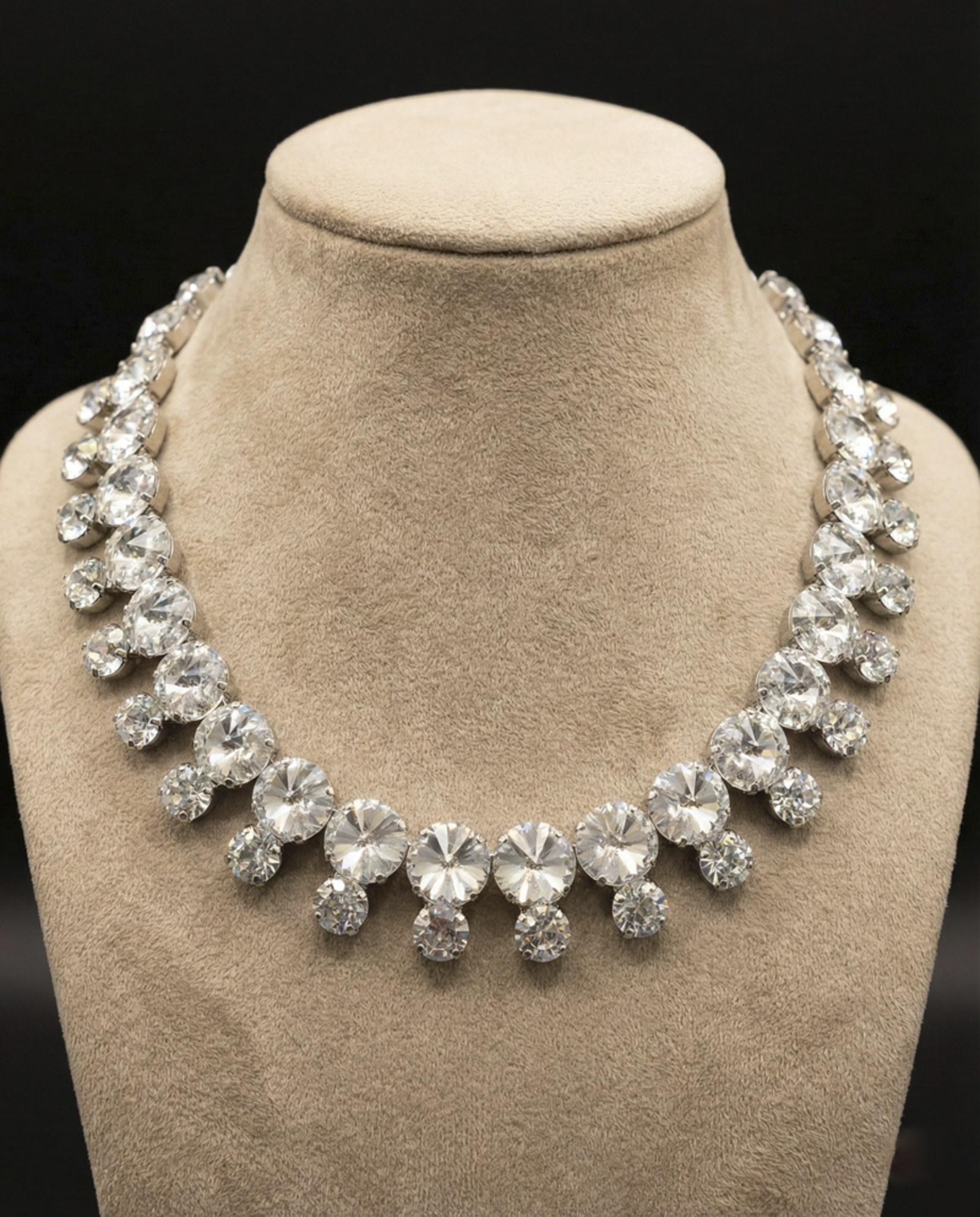 Meina collana - Silver - CRYSTAL