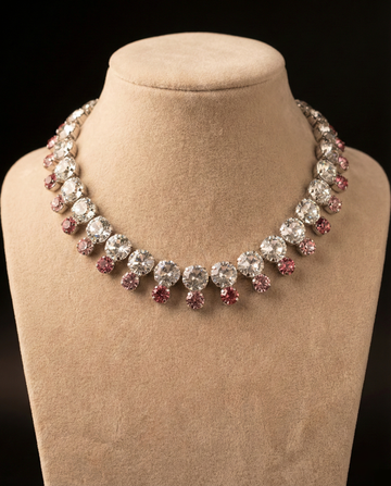 Meina collana - Silver - ROSA