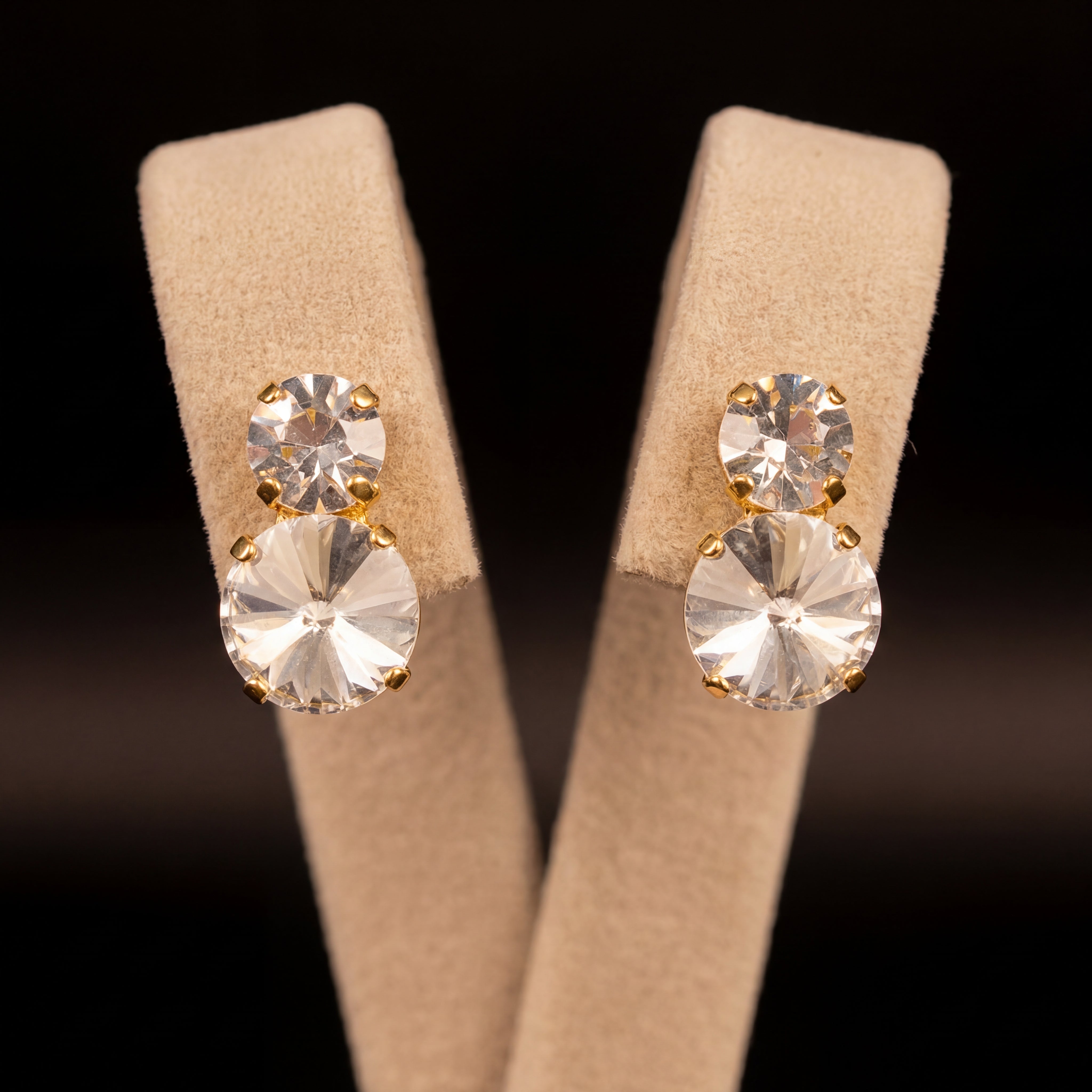 Meina orecchini - Oro Giallo - Crystal