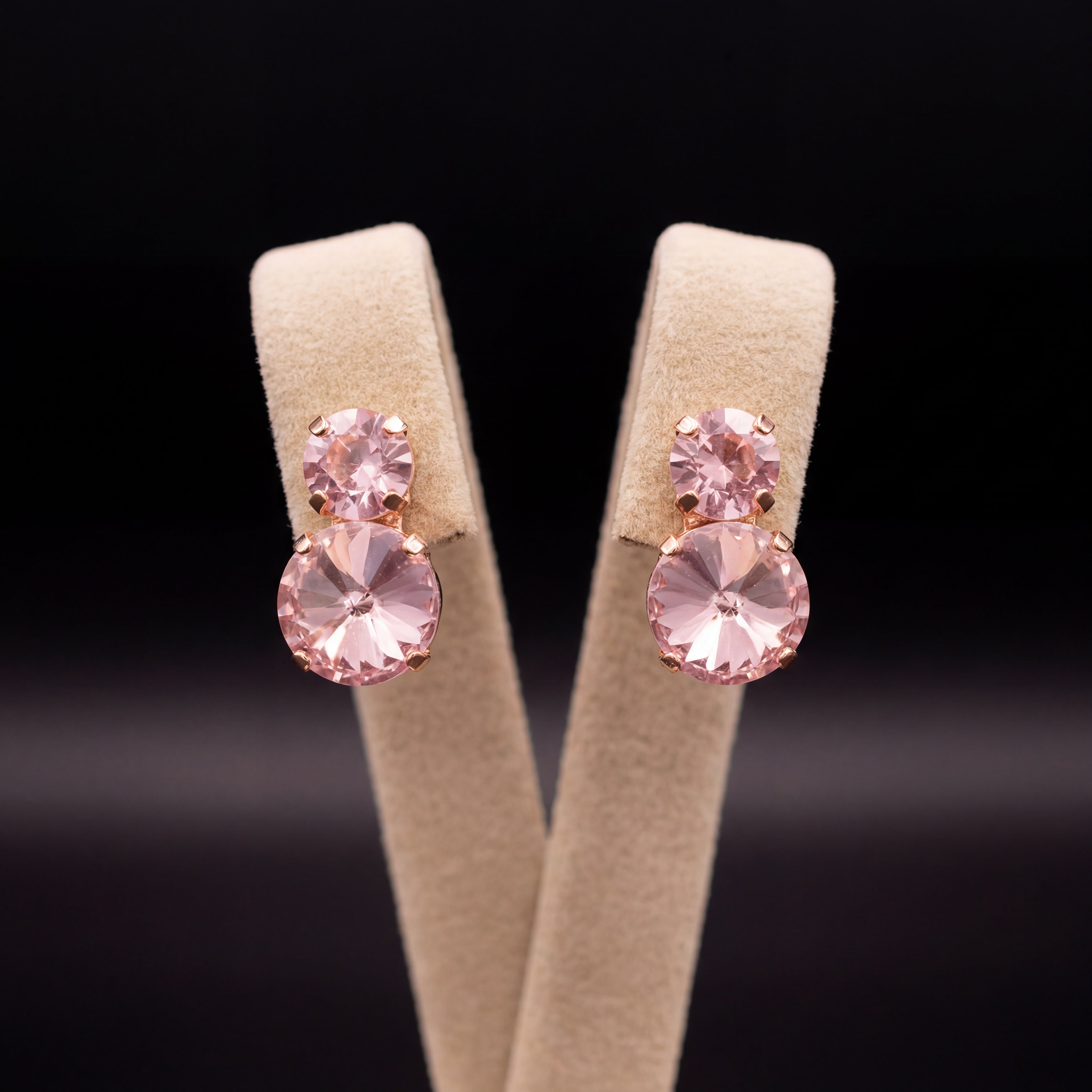 Meina orecchini - Oro Rosa - Rosa Chiaro