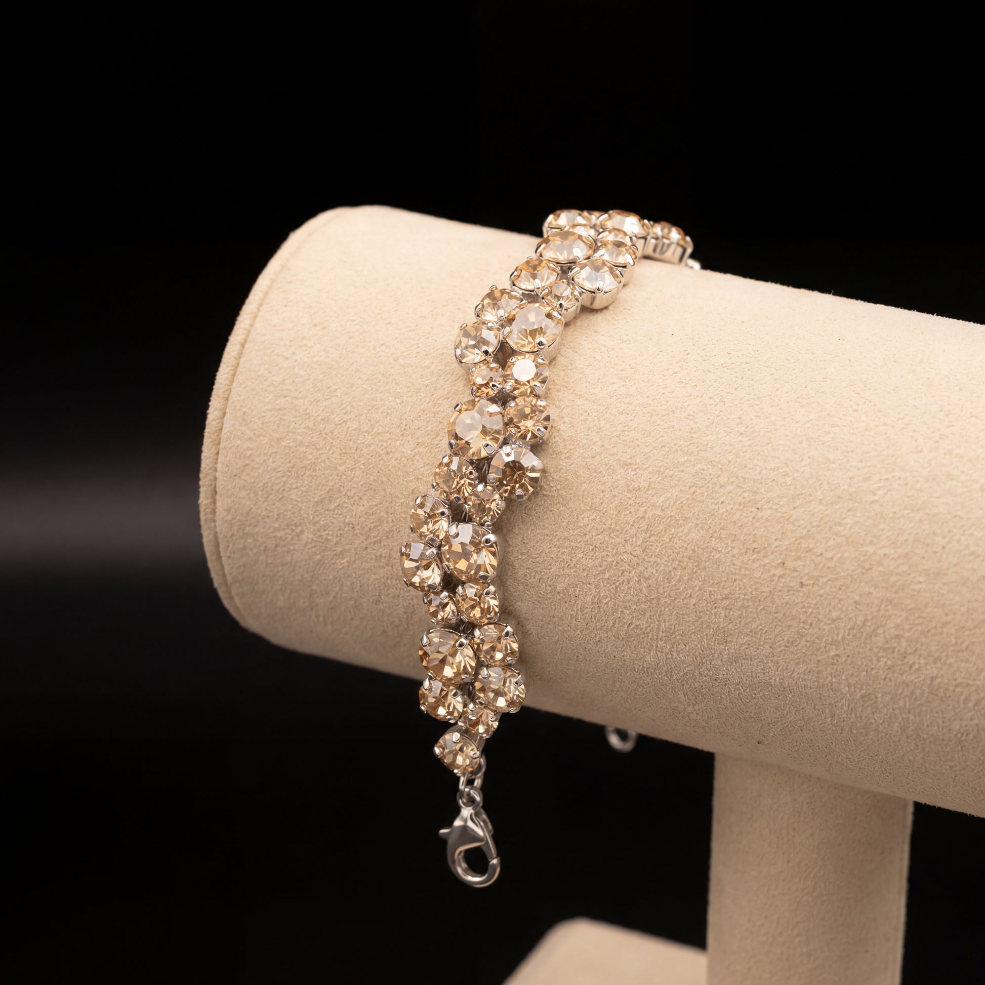 Miwa bracciale - Argento - Gold 