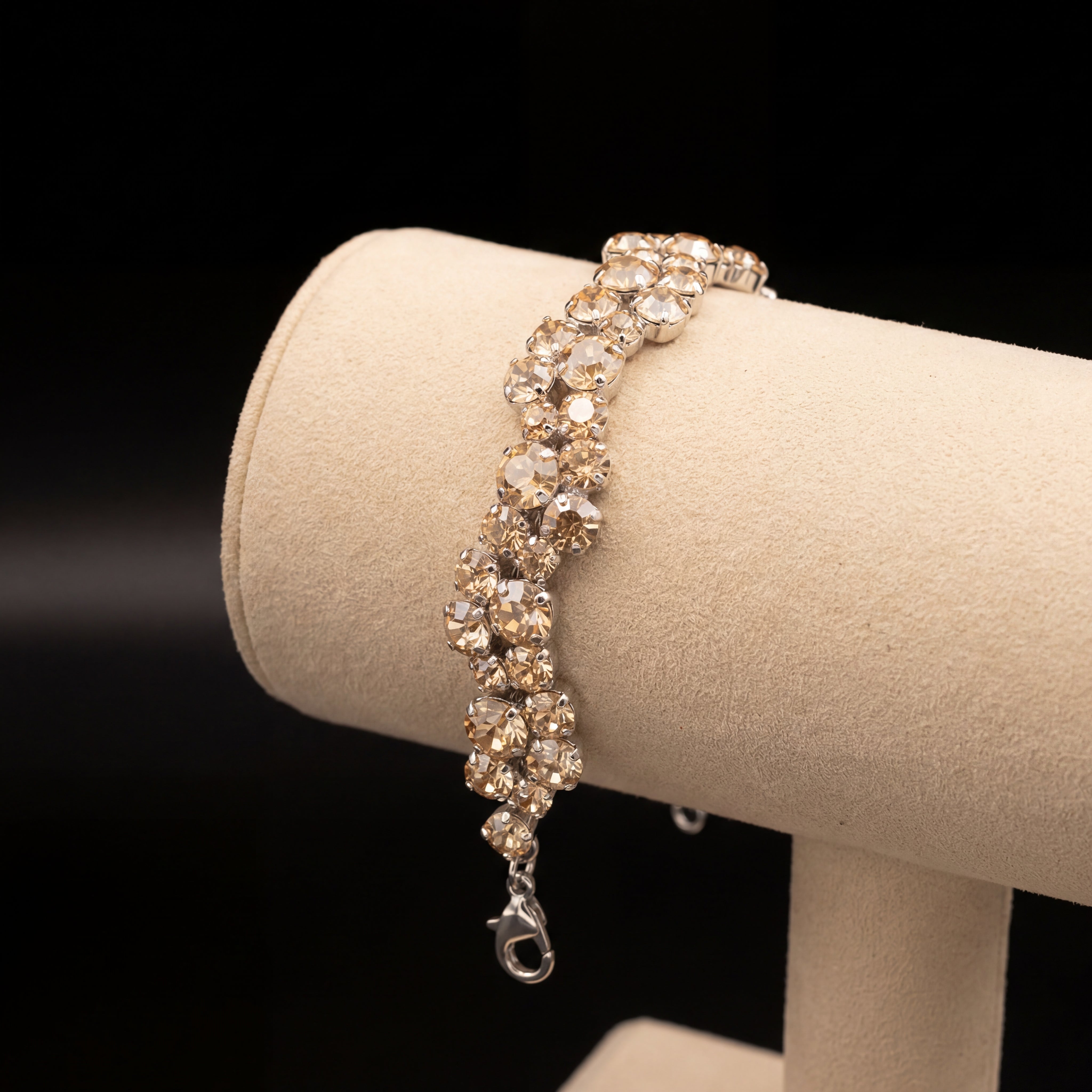 Miwa bracciale - Argento - Gold 