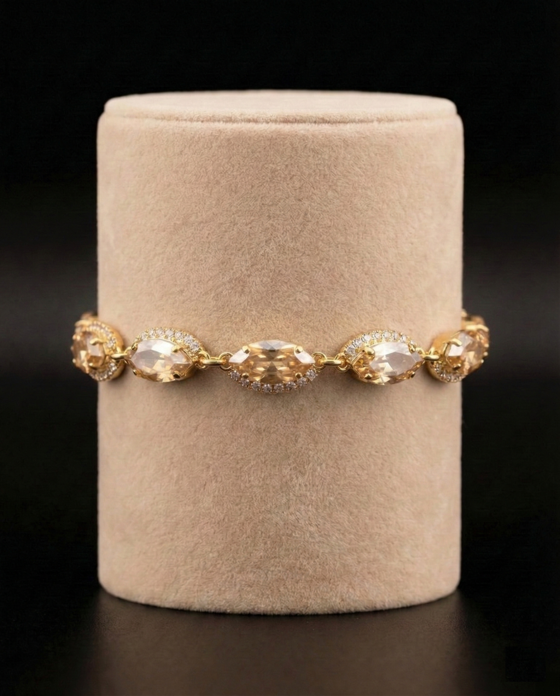 Navette strass bracciale