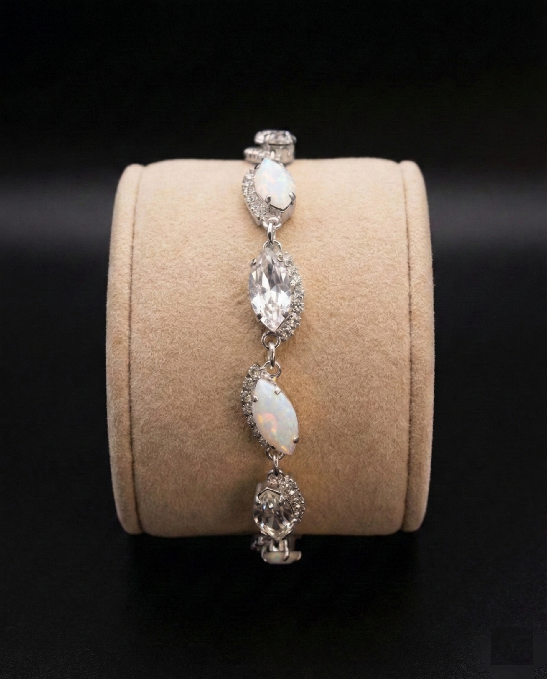 Navette strass bracciale