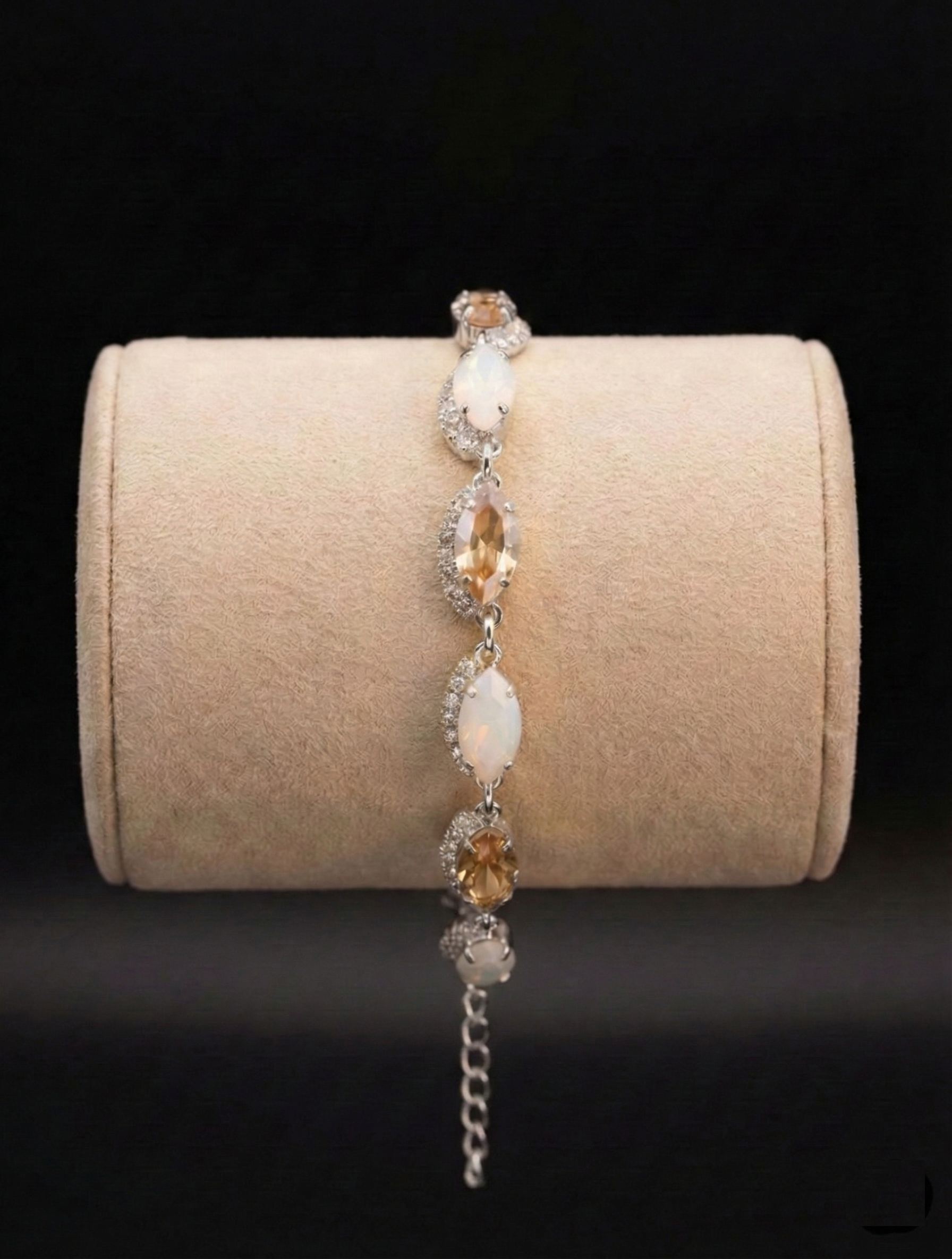 Navette strass bracciale