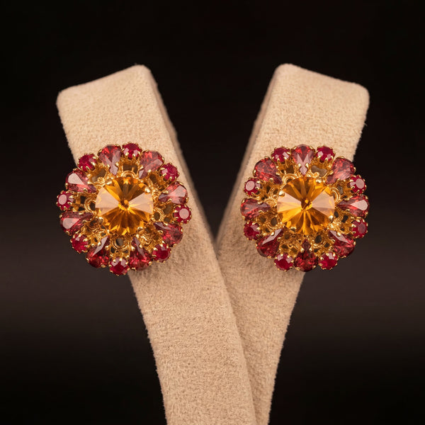 Orecchini bottone 1 - Oro Giallo - Base