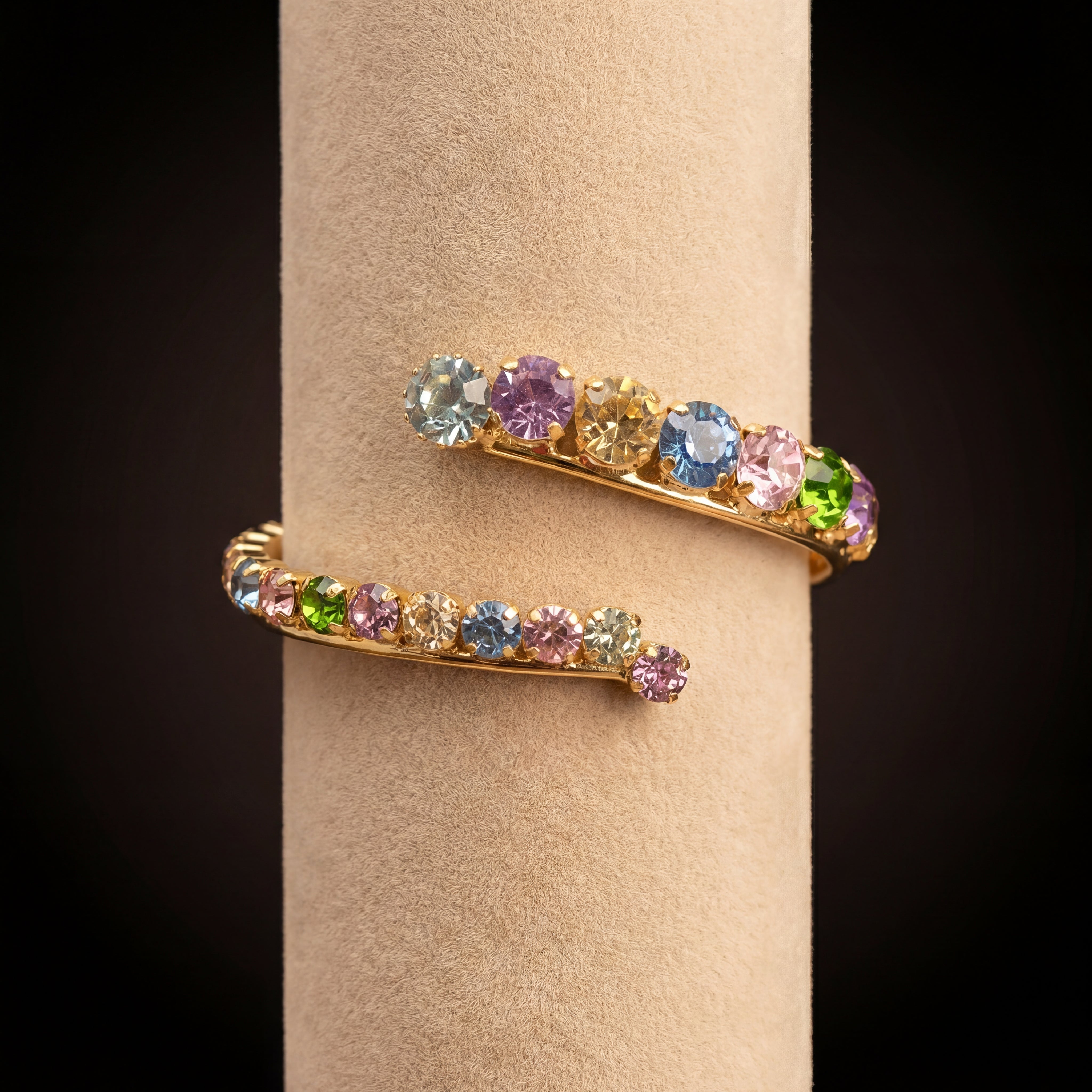 Freya bracciale - Oro Giallo - multicolor