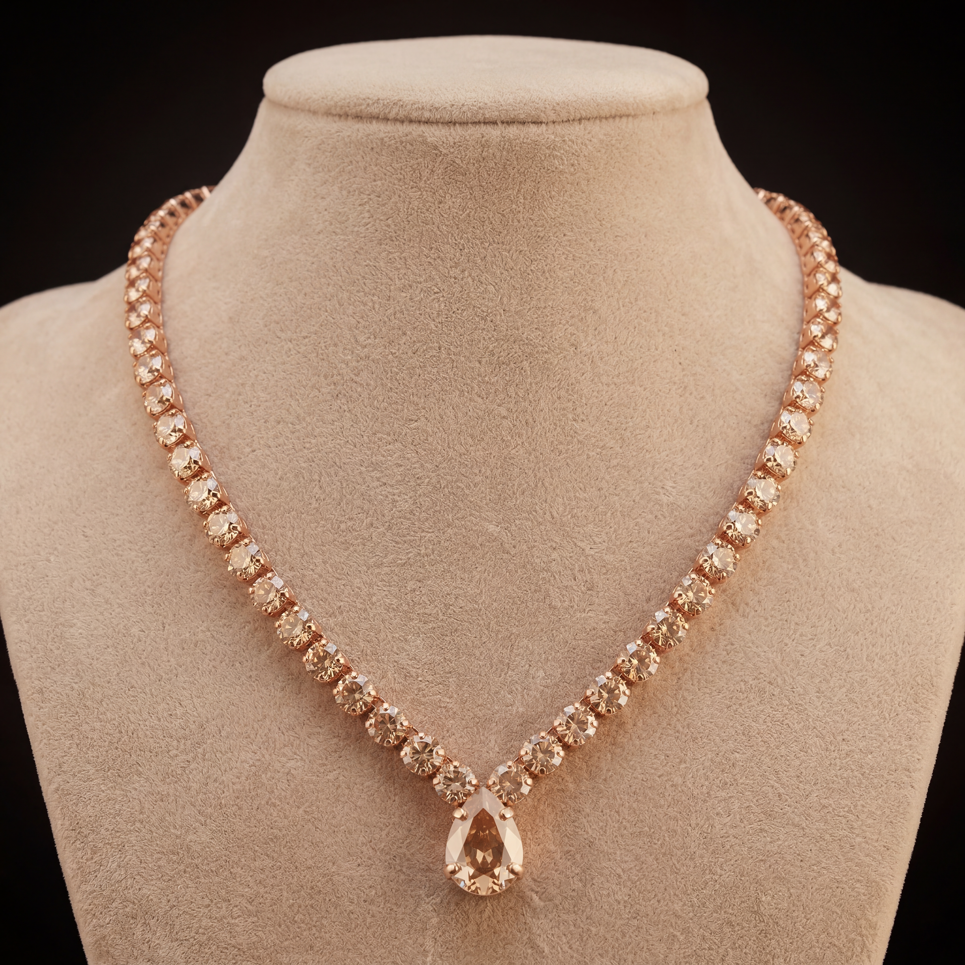 Sorina collana - Oro Rosa - GOLD