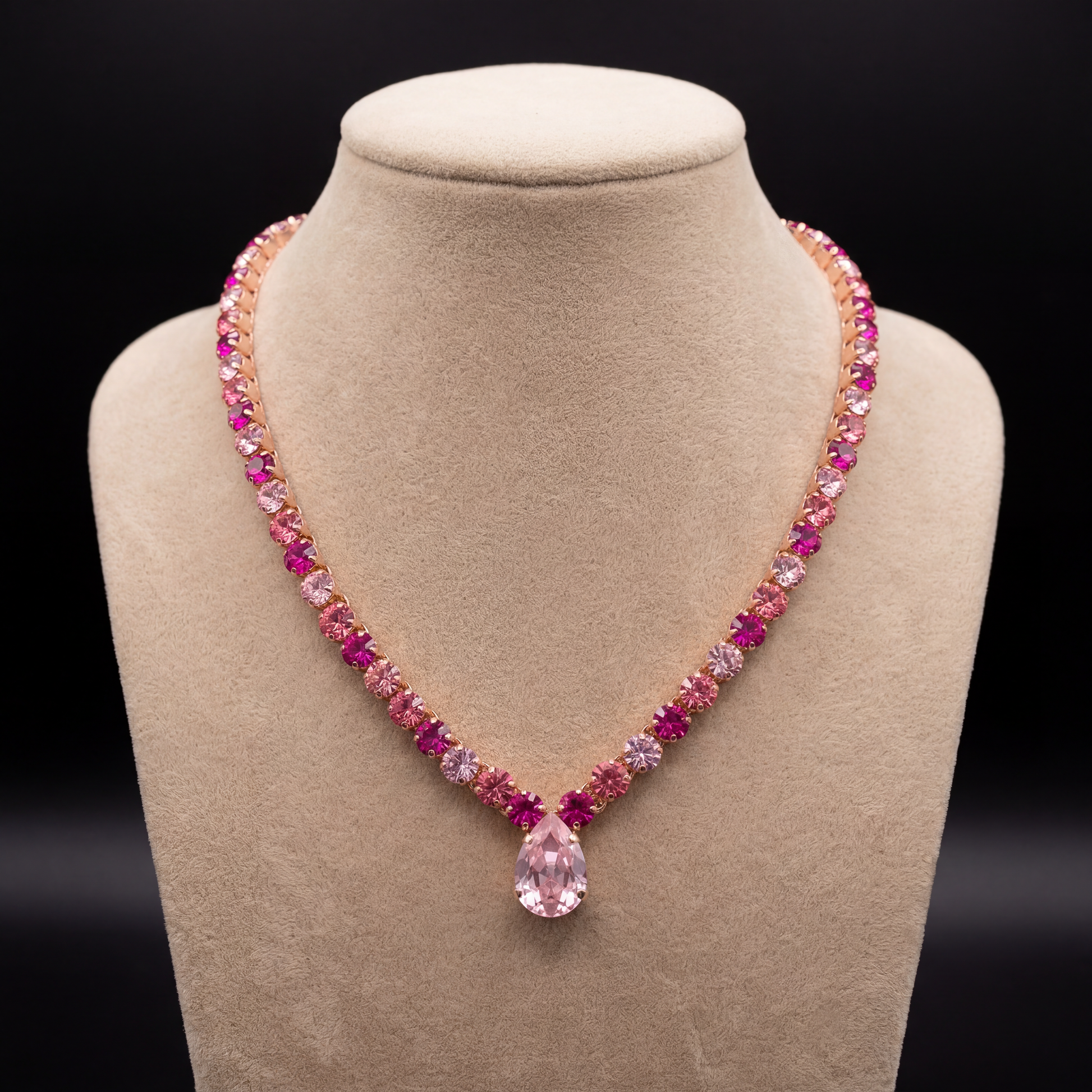 Sorina collana - Oro Rosa - MULTIROSA