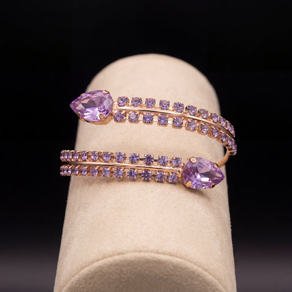 Rea bracciale - Oro Rosa - Rea bracciale rigido   violet