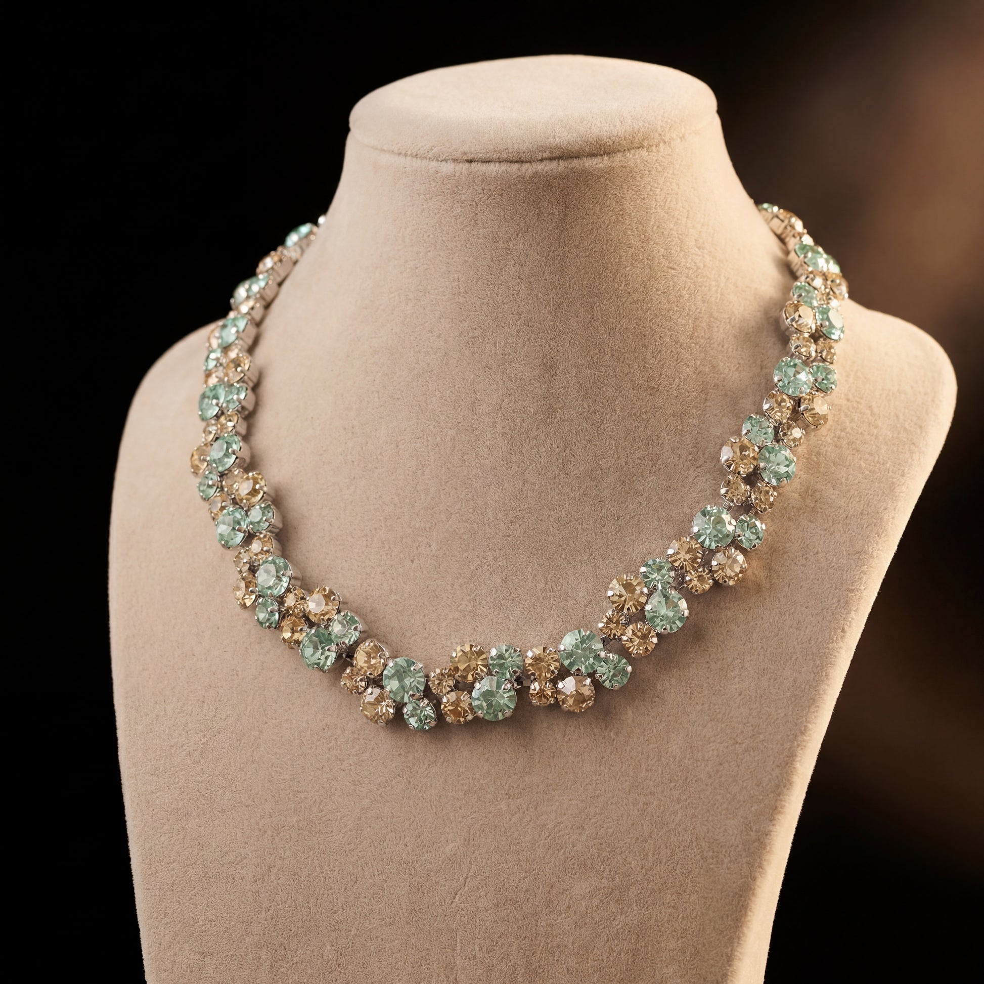 Miwa collana - Argento - Crisolite Gold